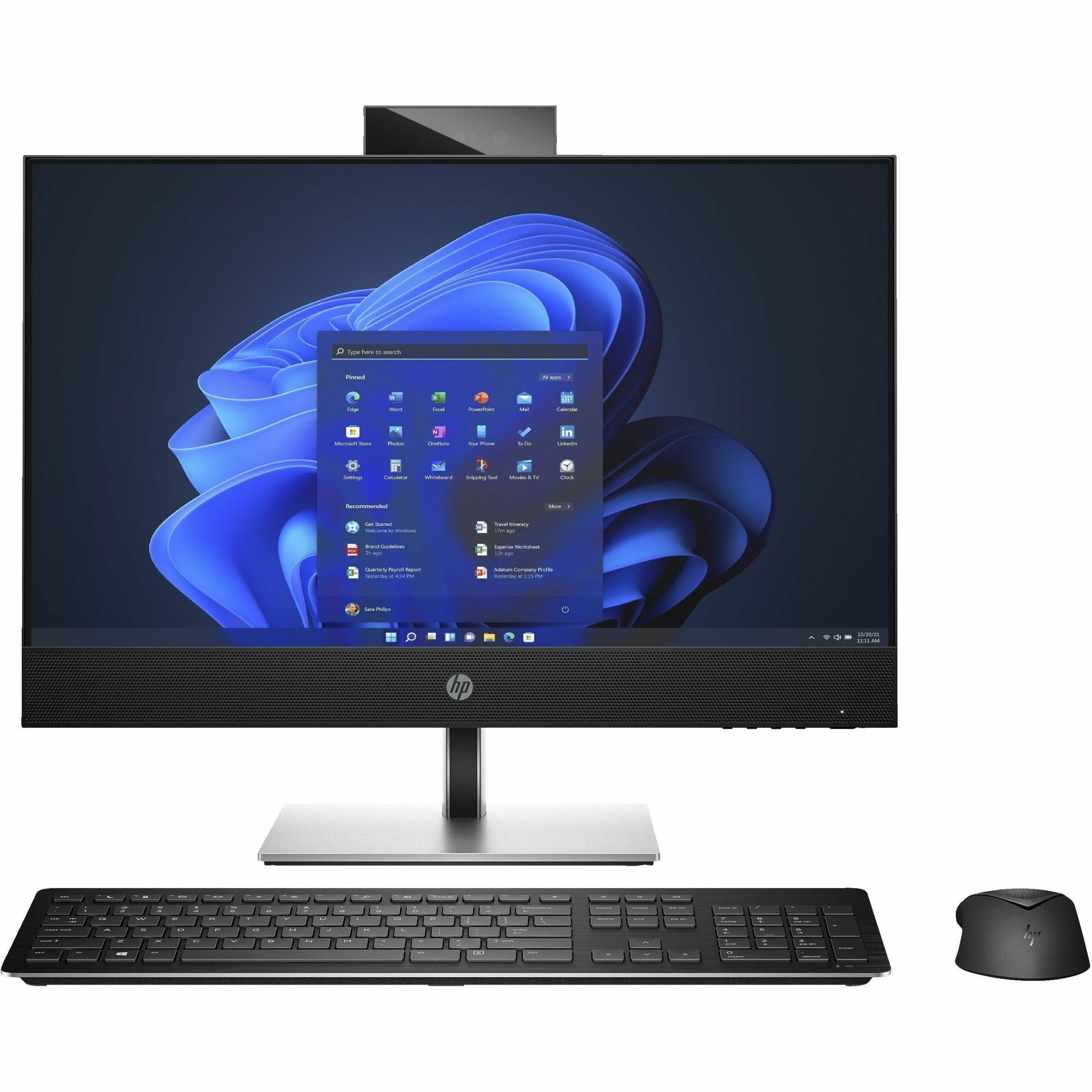 HP ProOne 440 G9 All-in-One PC, 23.8" Full HD Touchscreen, Core i5, 8GB RAM, 256GB SSD, Windows 11 Pro
