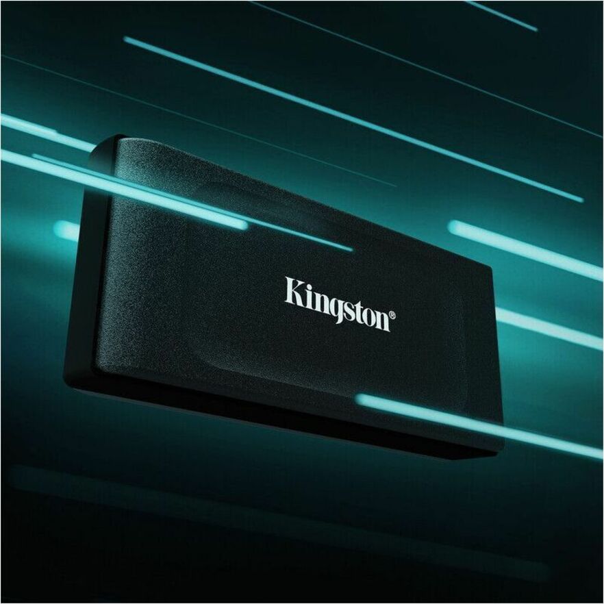 Kingston SXS1000/2000G XS1000 External SSD, 2TB, USB 3.2 (Gen 2), Fast Transfer Rates