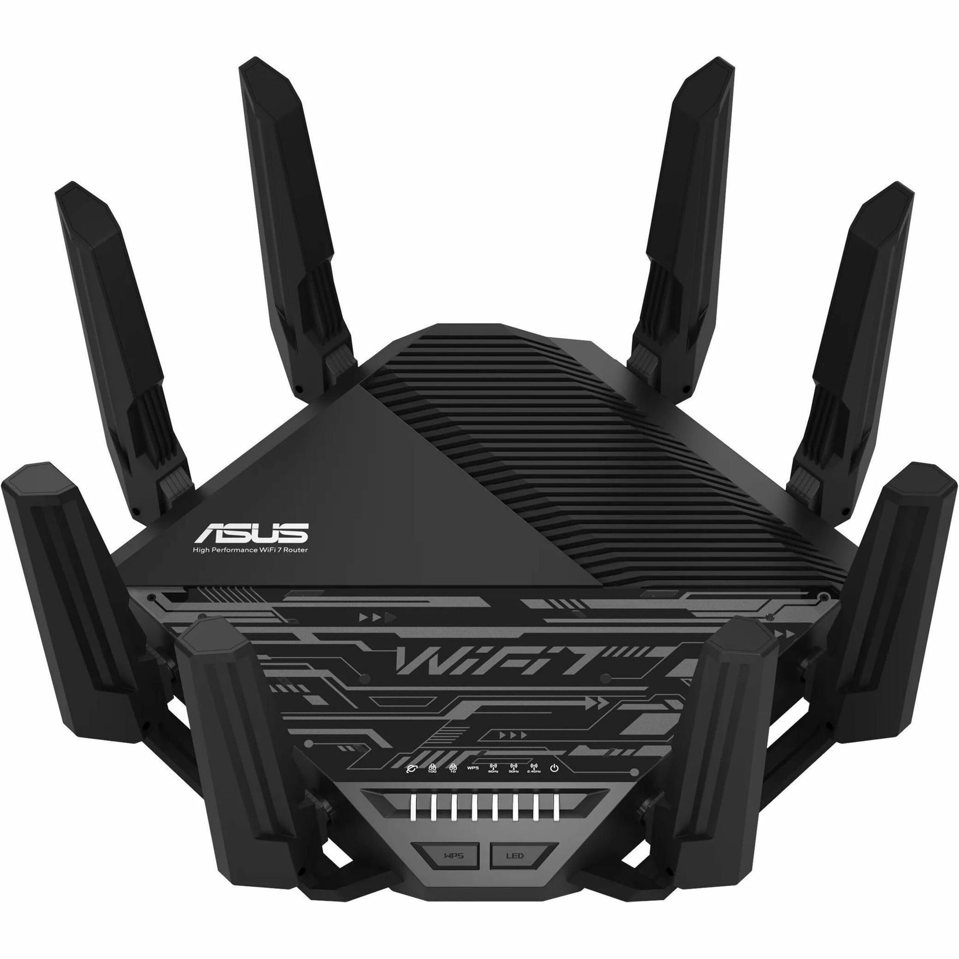 Asus RT-BE96U Wireless Router Wi-Fi 7 Ethernet Tri Band 2.28 GB/s Transmission Speed 