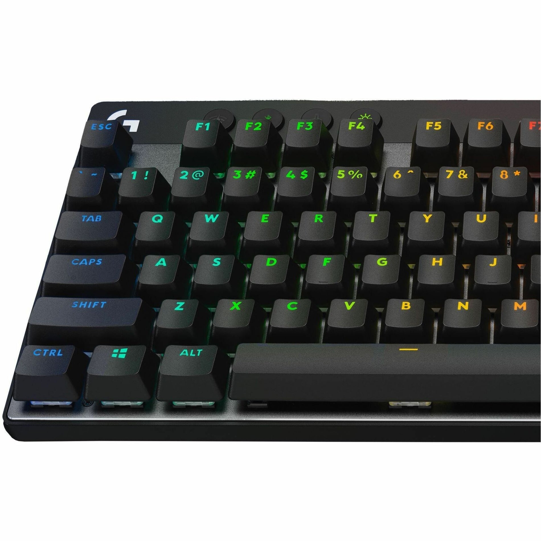 Logitech G 920-012118 PRO X TKL Gaming Keyboard, Rechargeable, RGB LED Backlight, Wireless Bluetooth, Volume Control Knob