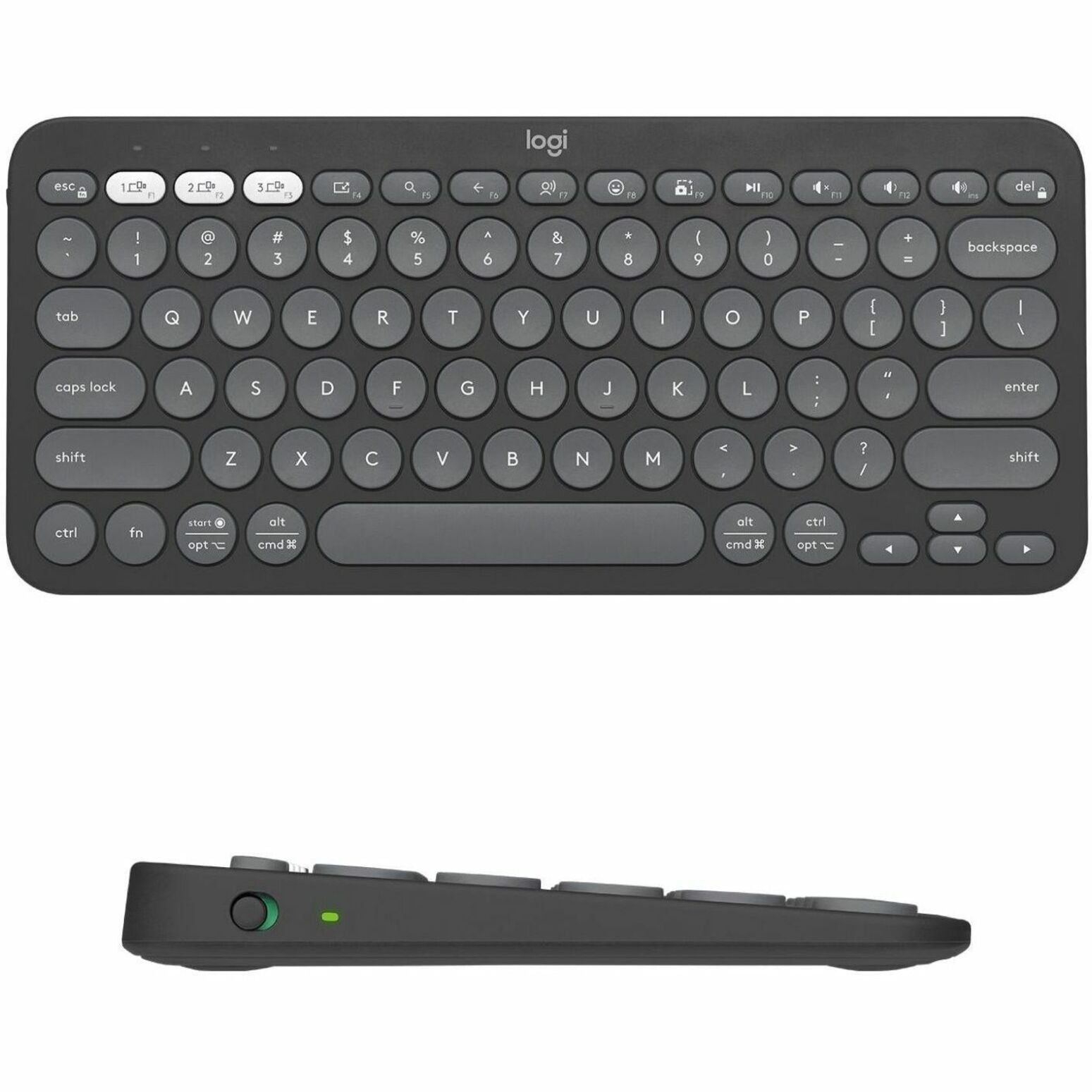 Pebble Keys 2 K380s Bluetooth Keyboard