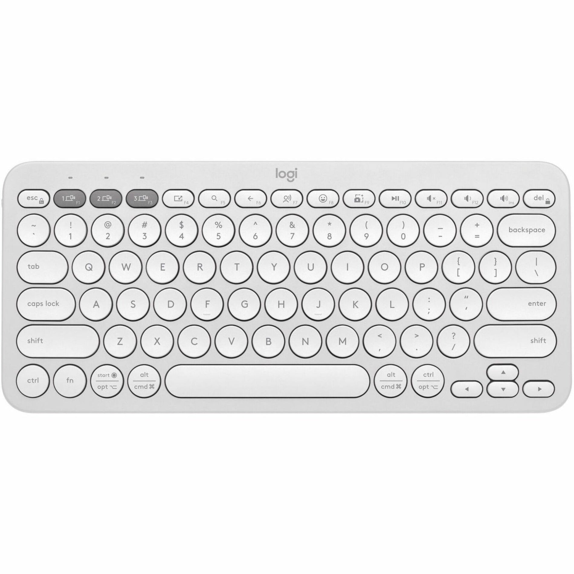 Logitech 920-012198 Pebble 2 Combo Wireless Keyboard and Mouse, Quiet Keys, Low-profile Keys, Slim