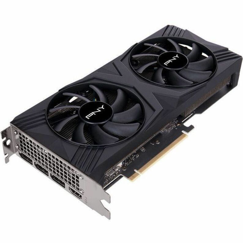 PNY VCG4060T16DFXPB1 GeForce RTX 4060 Ti 16GB VERTO Dual Fan Graphic Card, 4K Gaming and VR Ready