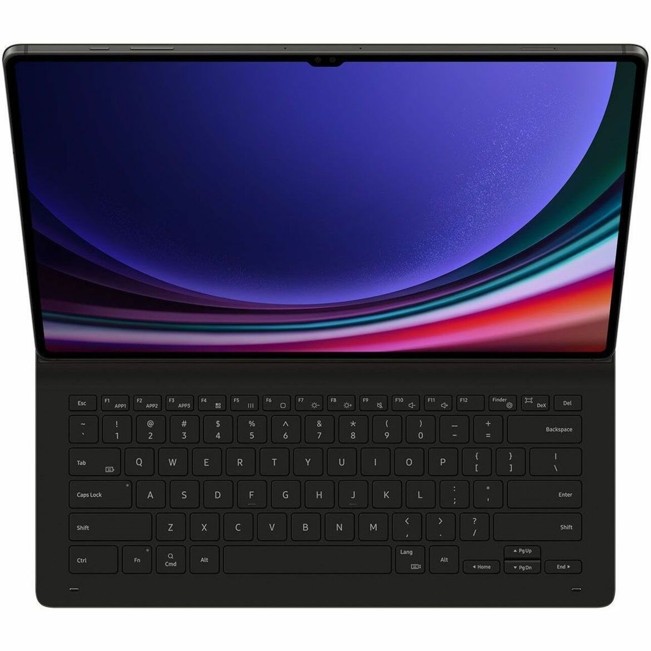 Samsung EF-DX910UBEGUJ Galaxy Tab S9 Ultra Book Cover Keyboard Slim, Black