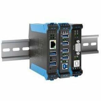 SEH M07210 INU-100 Device Server, 10/100/1000Base-T, Gigabit Ethernet, 2 USB Ports