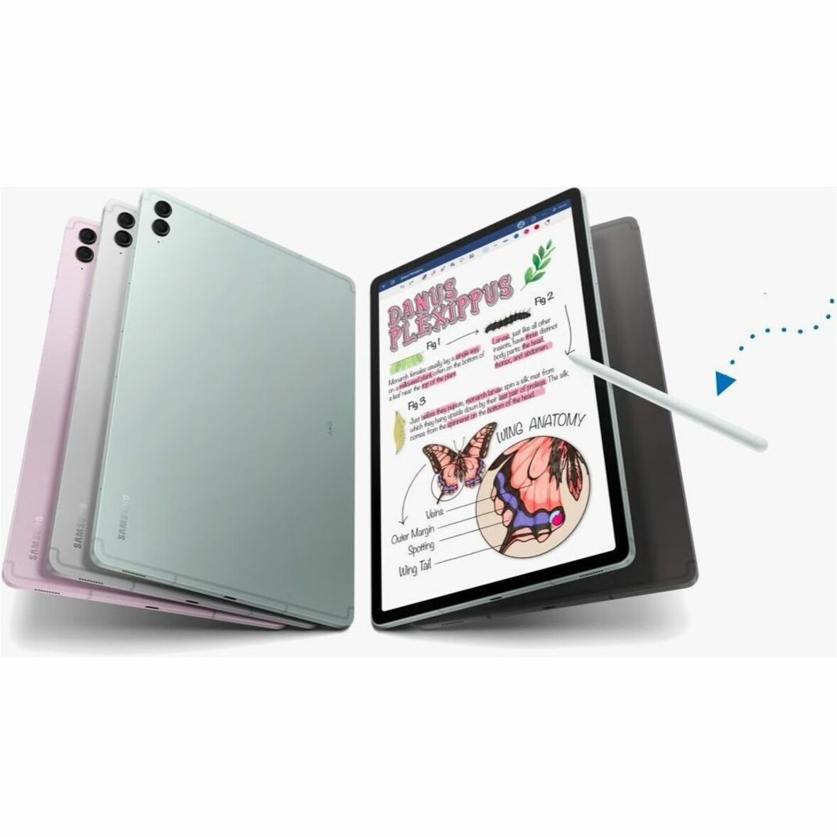 Samsung SM-X518UZAAVZW Galaxy Tab S9 FE Tablet 6GB RAM 128GB Speicher Grau