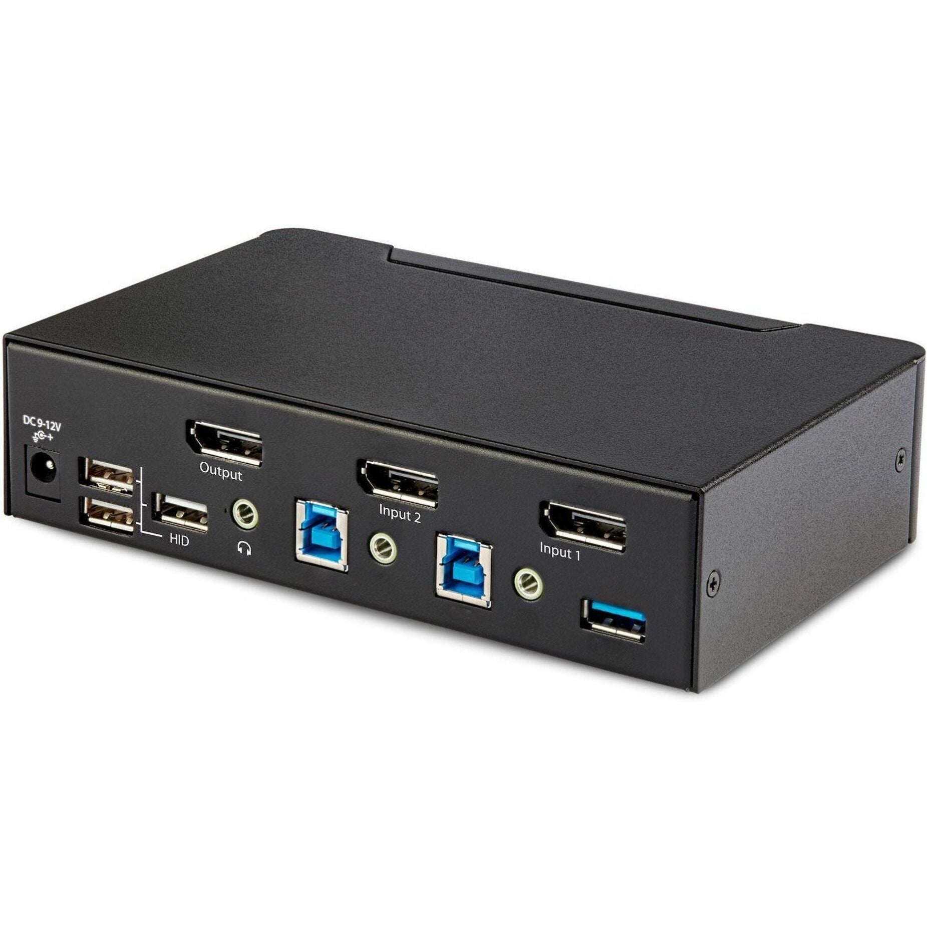 StarTech.com D86A2-2-PORT-8K-KVM 2-Port USB 3.2 Gen 1 KVM Switch - DisplayPort - 8K 60Hz, USB 3.2, 8 USB Ports, 3 DisplayPorts