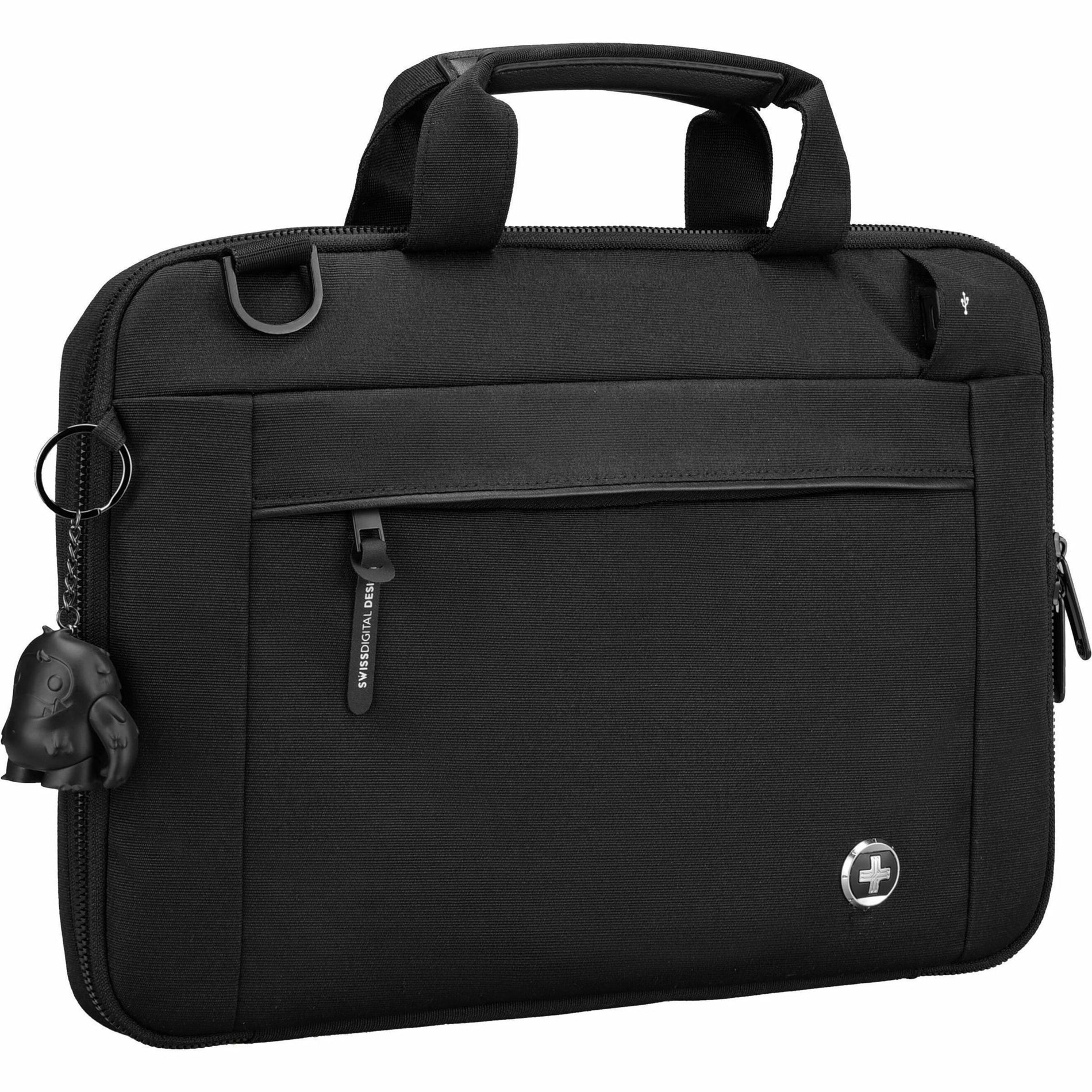 Swissdigital Design SD8525-01 Carrying Case, Sleeve for MacBook Pro, Tablet, Smartphone, and More