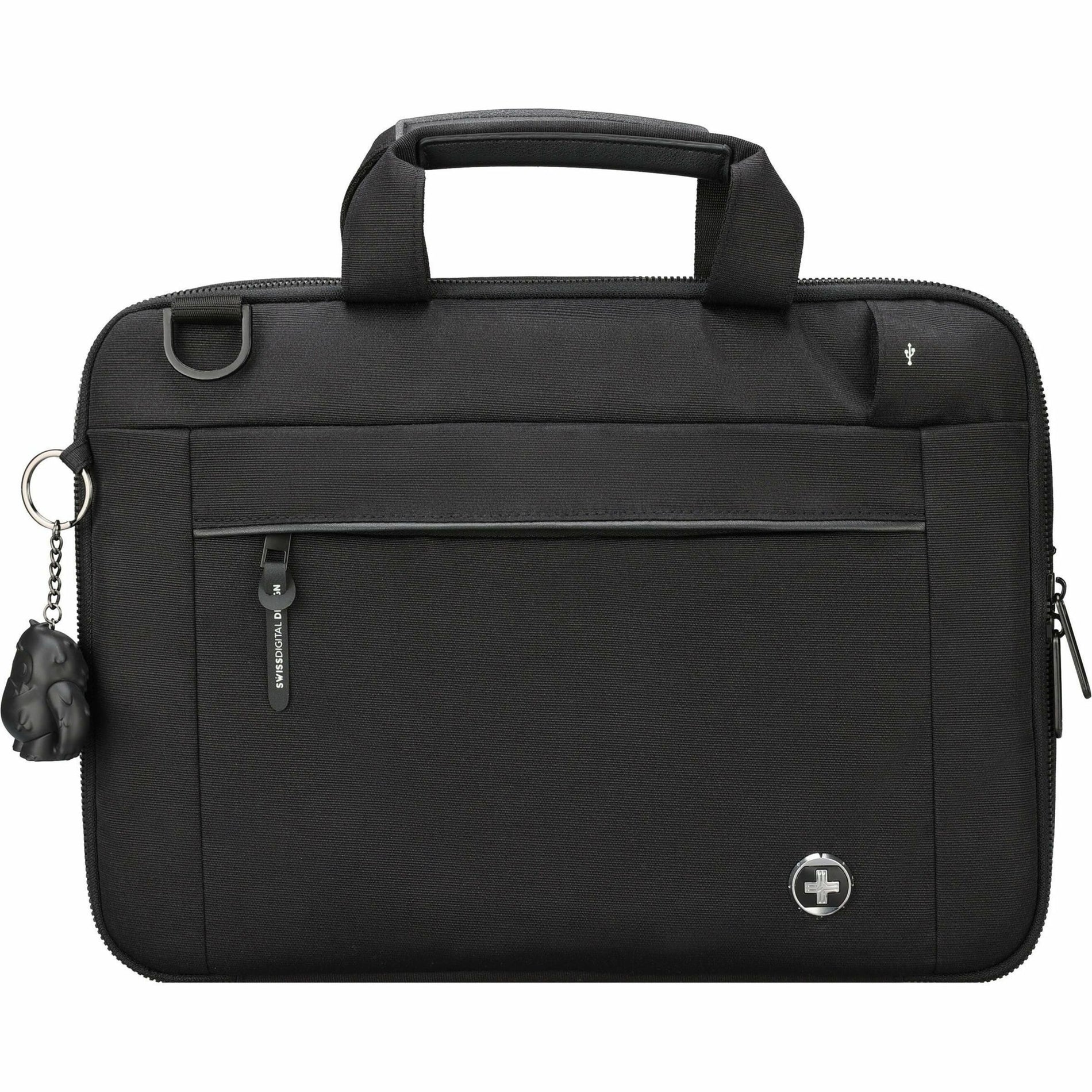 Swissdigital Design SD8525-01 Carrying Case, Sleeve for MacBook Pro, Tablet, Smartphone, and More