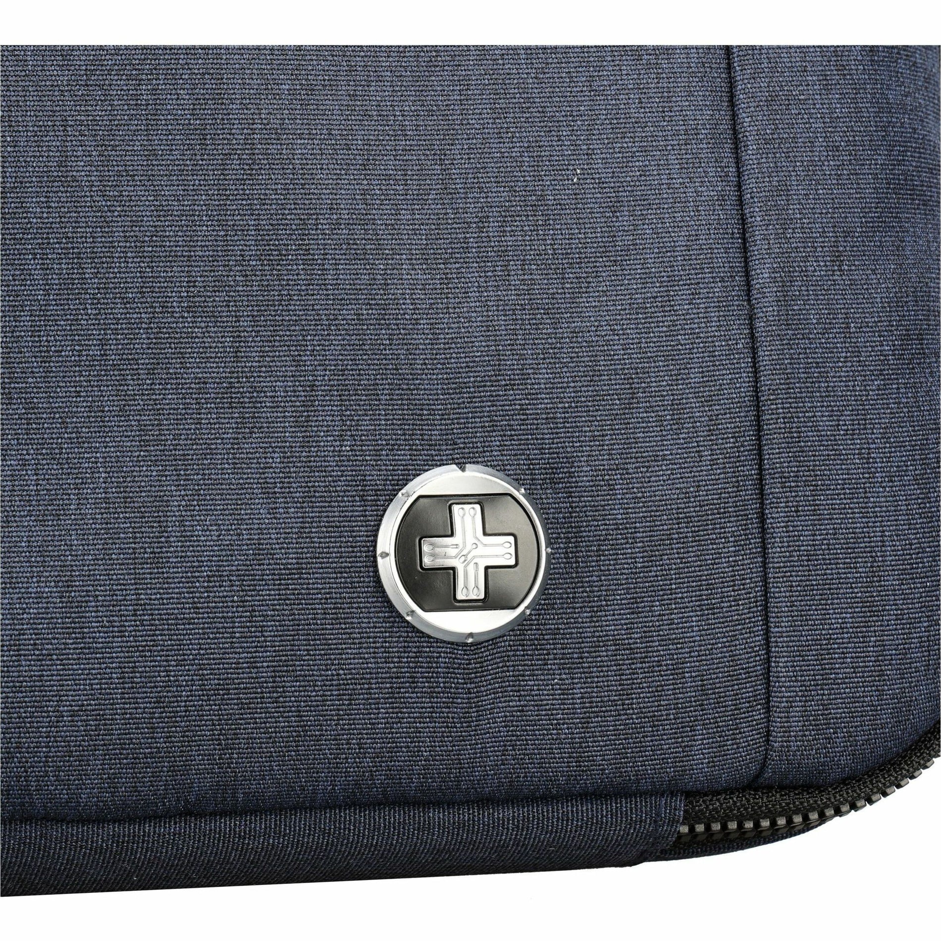 Swissdigital Design SD8525-12 Notebook Case, Navy Blue Sleeve for MacBook Pro and Notebook