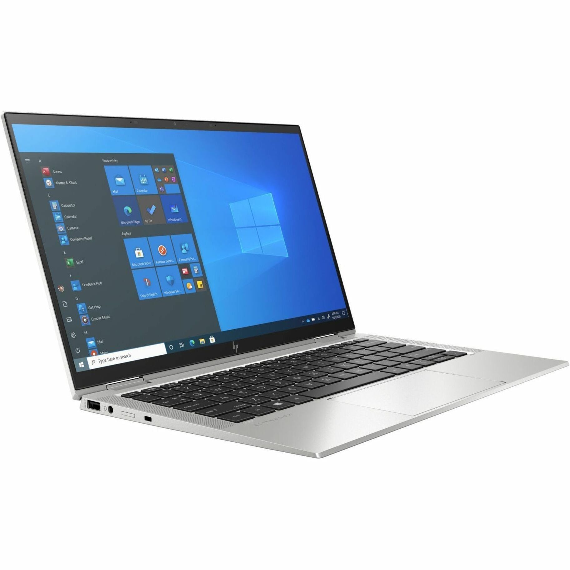 HP EliteBook x360 1030 G8 Notebook PC Wolf Pro Security Edition, 13.3" 4K UHD OLED Touchscreen, Core i5, 16GB RAM, 256GB SSD, Windows 11 Pro