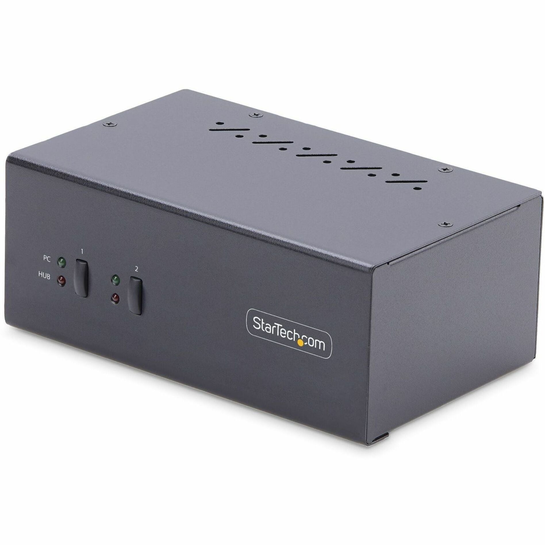 StarTech.com P2DD46A2-KVM-SWITCH KVM Switchbox, 3840 x 2160, USB 3.2, 6 USB Ports, 6 DisplayPorts, 2 Year Warranty