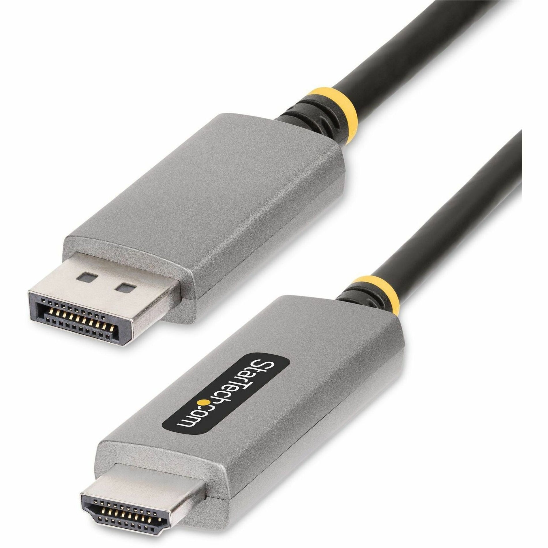 StarTech.com 133DISPLAYPORTHDMI21 DisplayPort/HDMI Audio/Video Cable, 6 ft, 7680 x 4320, HDR Support