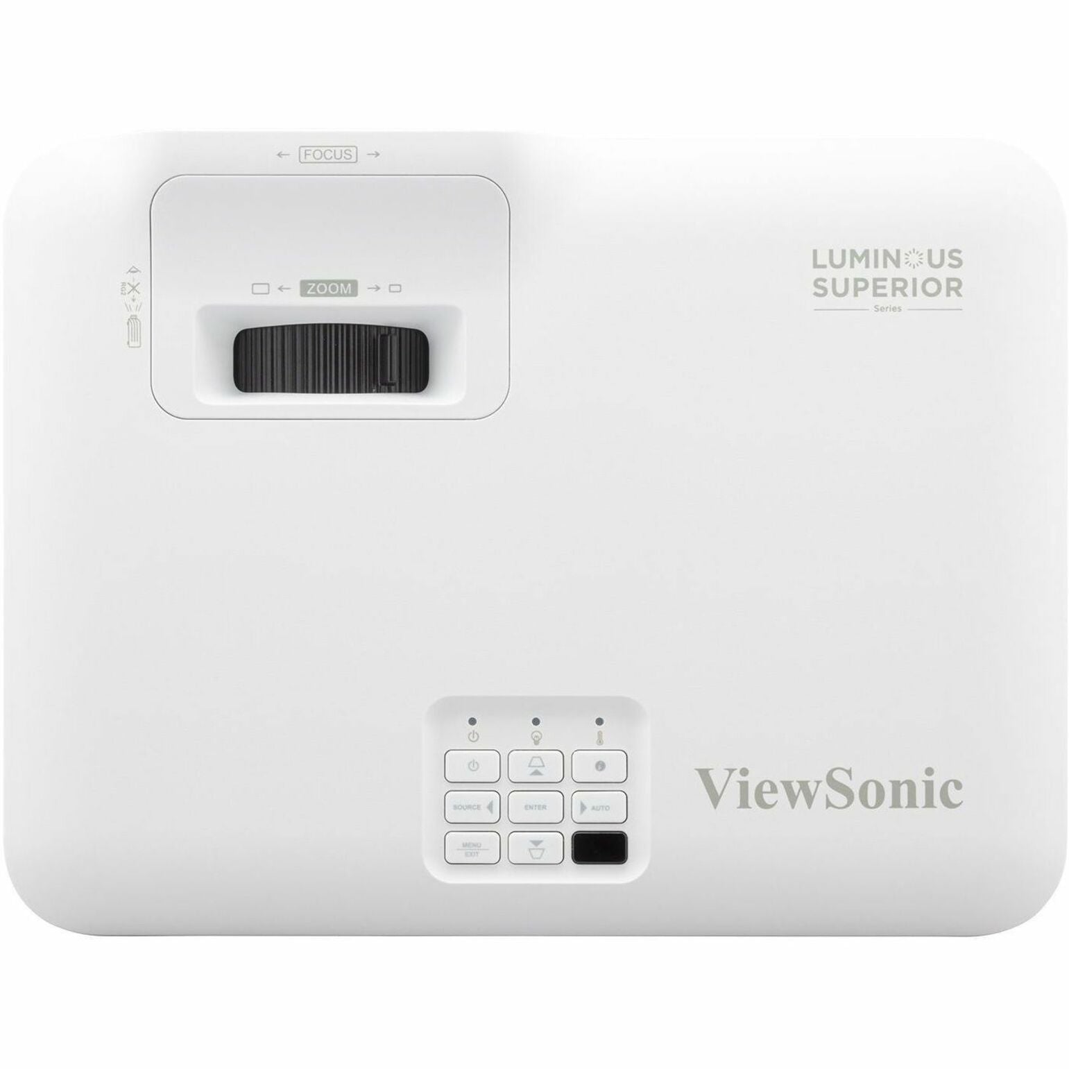 ViewSonic LS740W DLP Projector, WXGA, 5000 lm, 1080p, 1.3x Zoom, Laser/Phosphor Lamp, 20,000 Hour Lamp Life