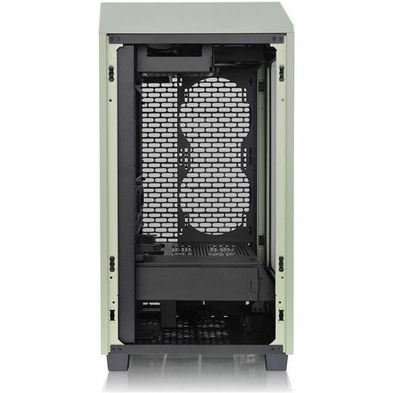 Thermaltake CA-1X9-00SEWN-00 The Tower 200 Matcha Green Mini Chassis, Gaming Computer Case with 1200W Power Supply