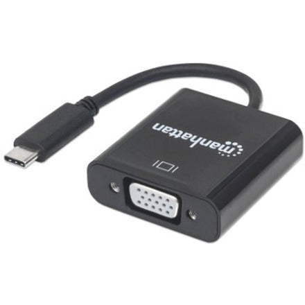 Manhattan 151771 SuperSpeed+ USB 3.1 to VGA Converter, Plug and Play, 1920 x 1080 Resolution Supported