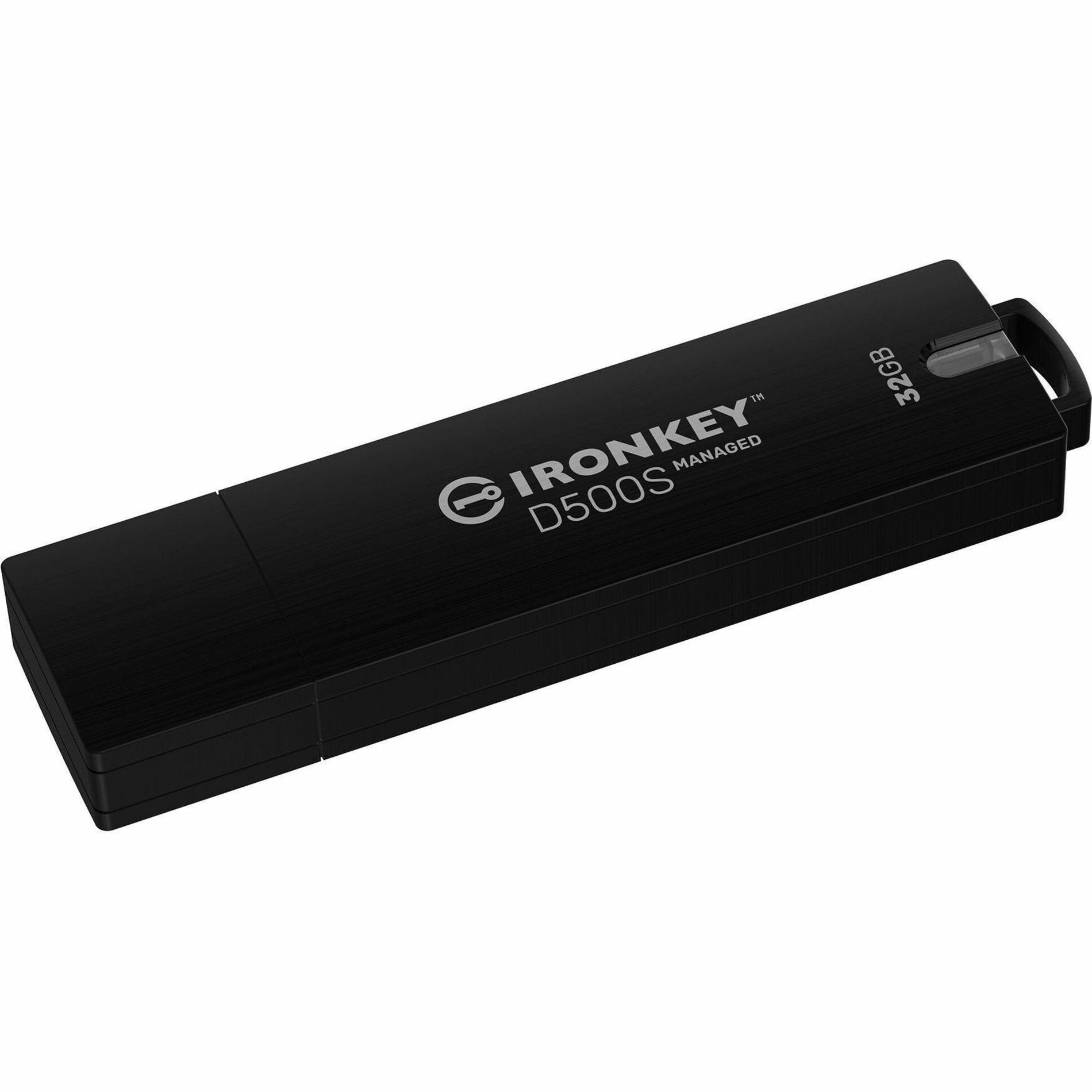 IronKey IKD500SM/32GB D500SM 32GB USB 3.2 (Gen 1) Type A Flash Drive, Rugged, Password Protection, Water Proof