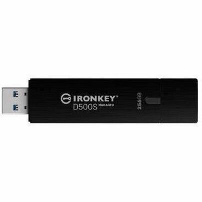 IronKey IKD500SM/256GB D500SM 256GB USB 3.2 (Gen 1) Type A Flash Drive, Rugged Casing, Password Protection, Water Proof
