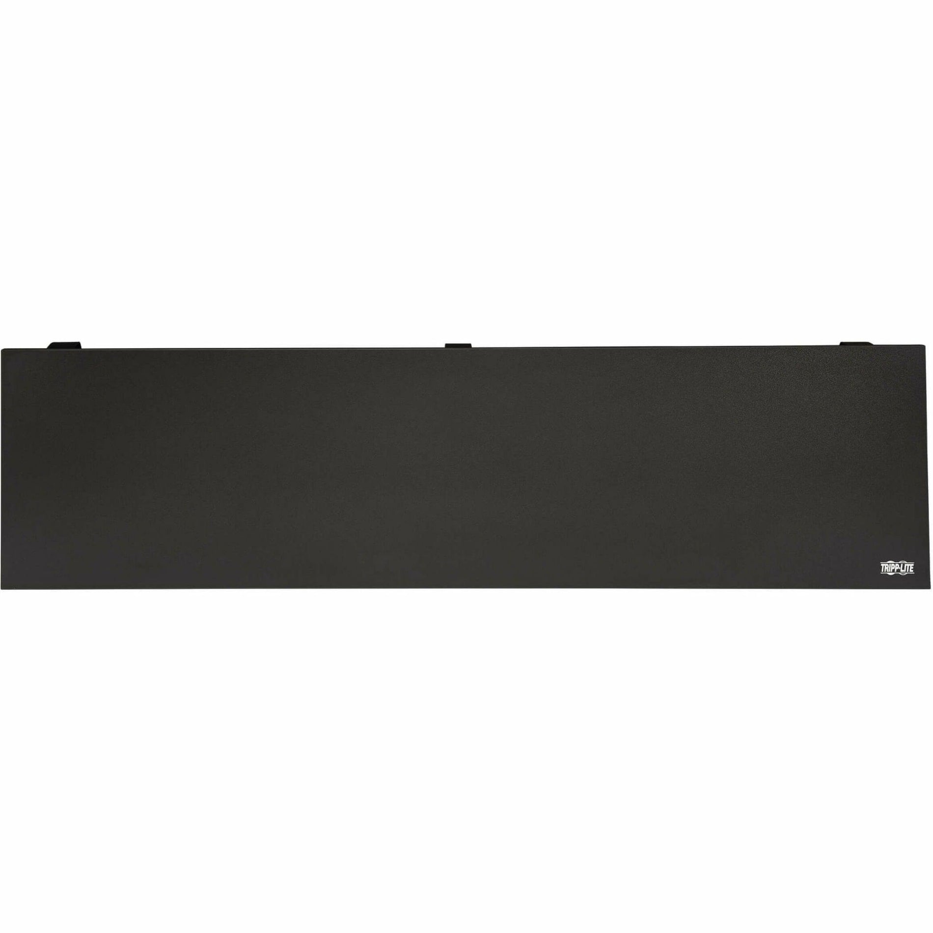 Tripp Lite MR4010 Extra-Wide Dual-Monitor Riser for Desk, Wood, Black