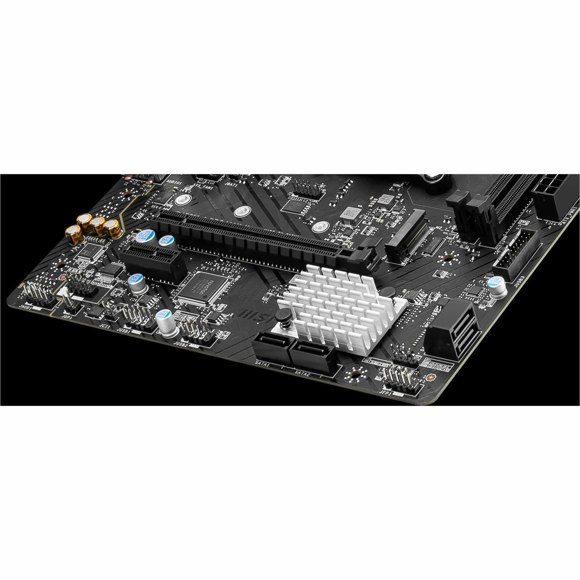MSI B450M-A PRO MAX II Gaming Desktop Motherboard B450MAPROMAXII DDR4 PCIe mATX Retail 