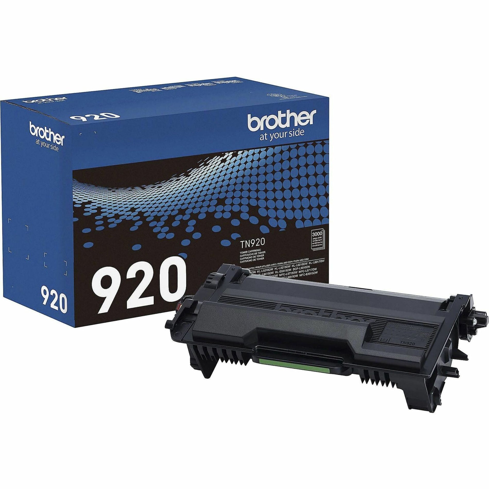 Brother TN920 Standard Yield Toner Cartridge, Black, 3000 Pages