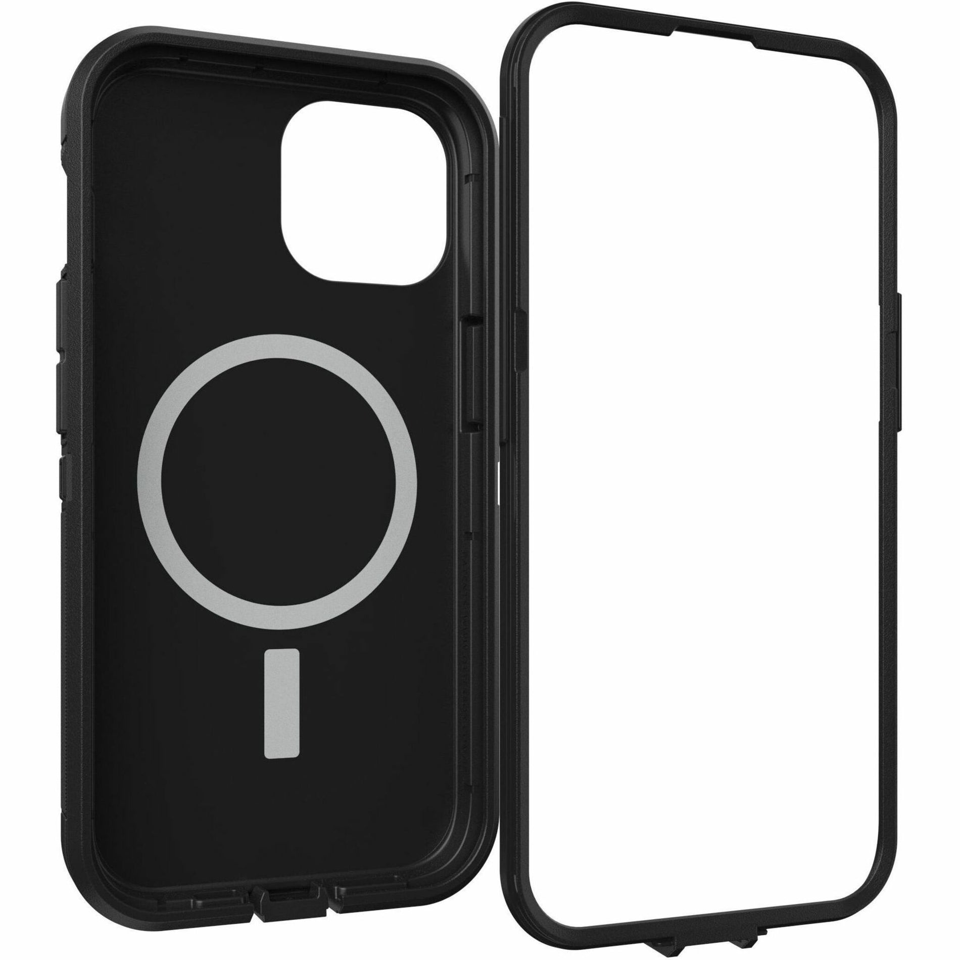 OtterBox 77-92972 iPhone 15, iPhone 14 & iPhone 13 Defender Series XT Case With Magsafe, Black Pro
