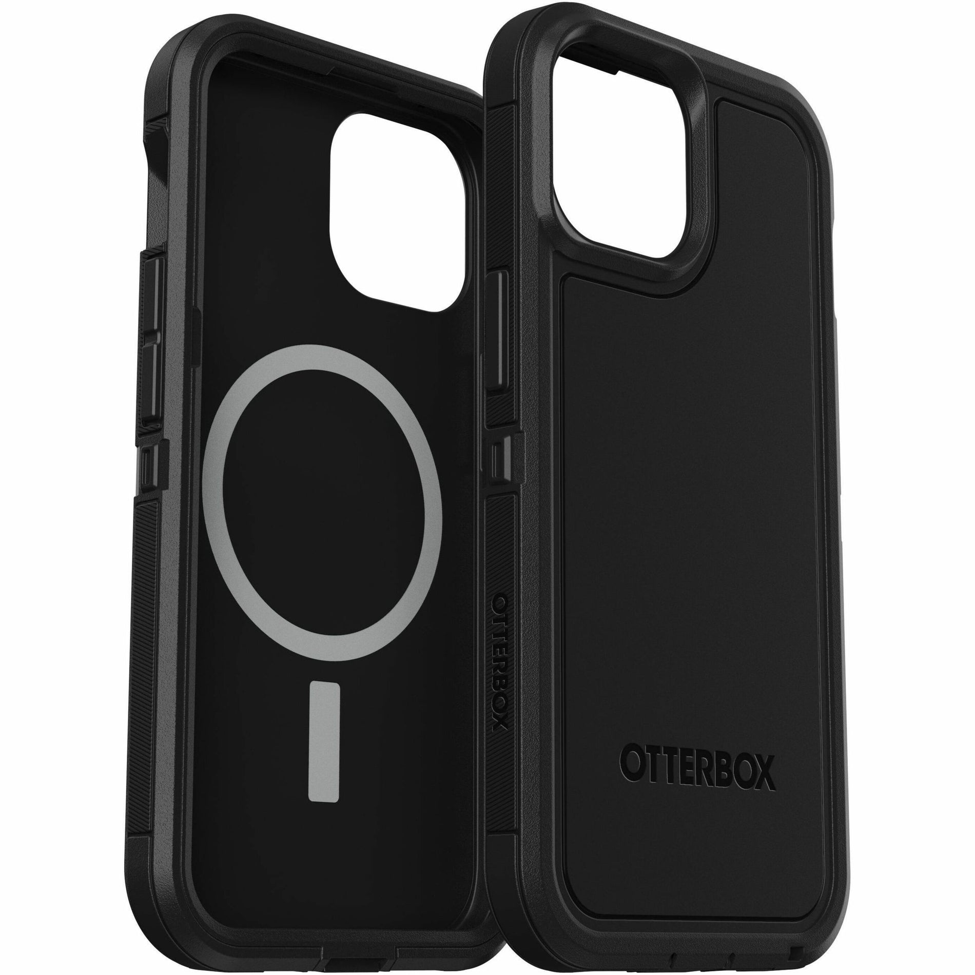 OtterBox 77-92972 iPhone 15, iPhone 14 & iPhone 13 Defender Series XT Case With Magsafe, Black Pro