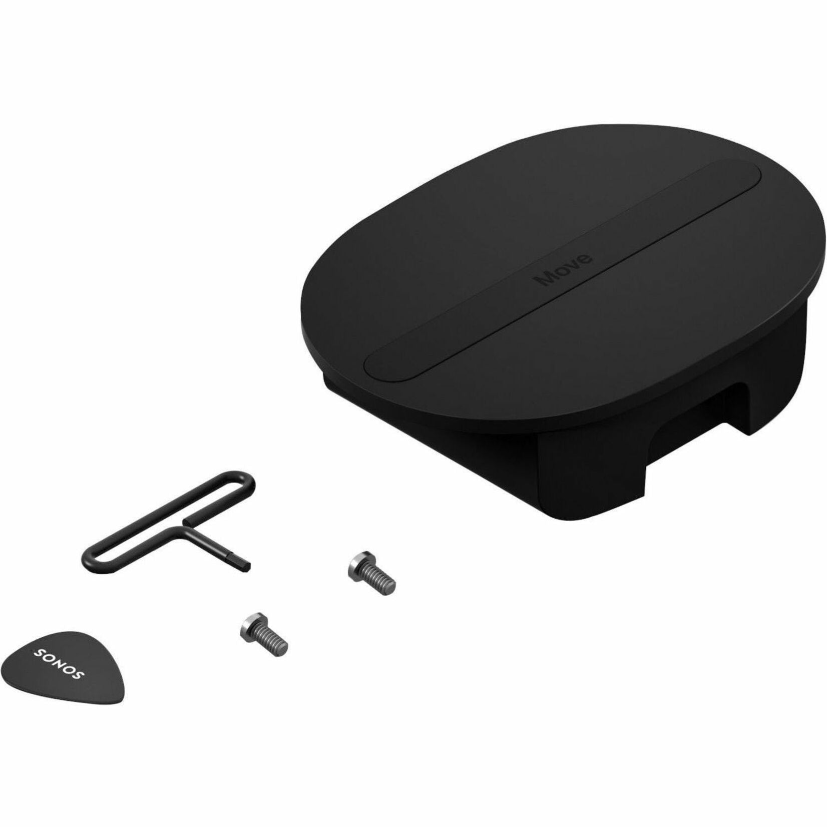 SONOS MOVE2US1BLK Move 2 Smart Speaker, Bluetooth and WiFi Portable Home Speaker, Black