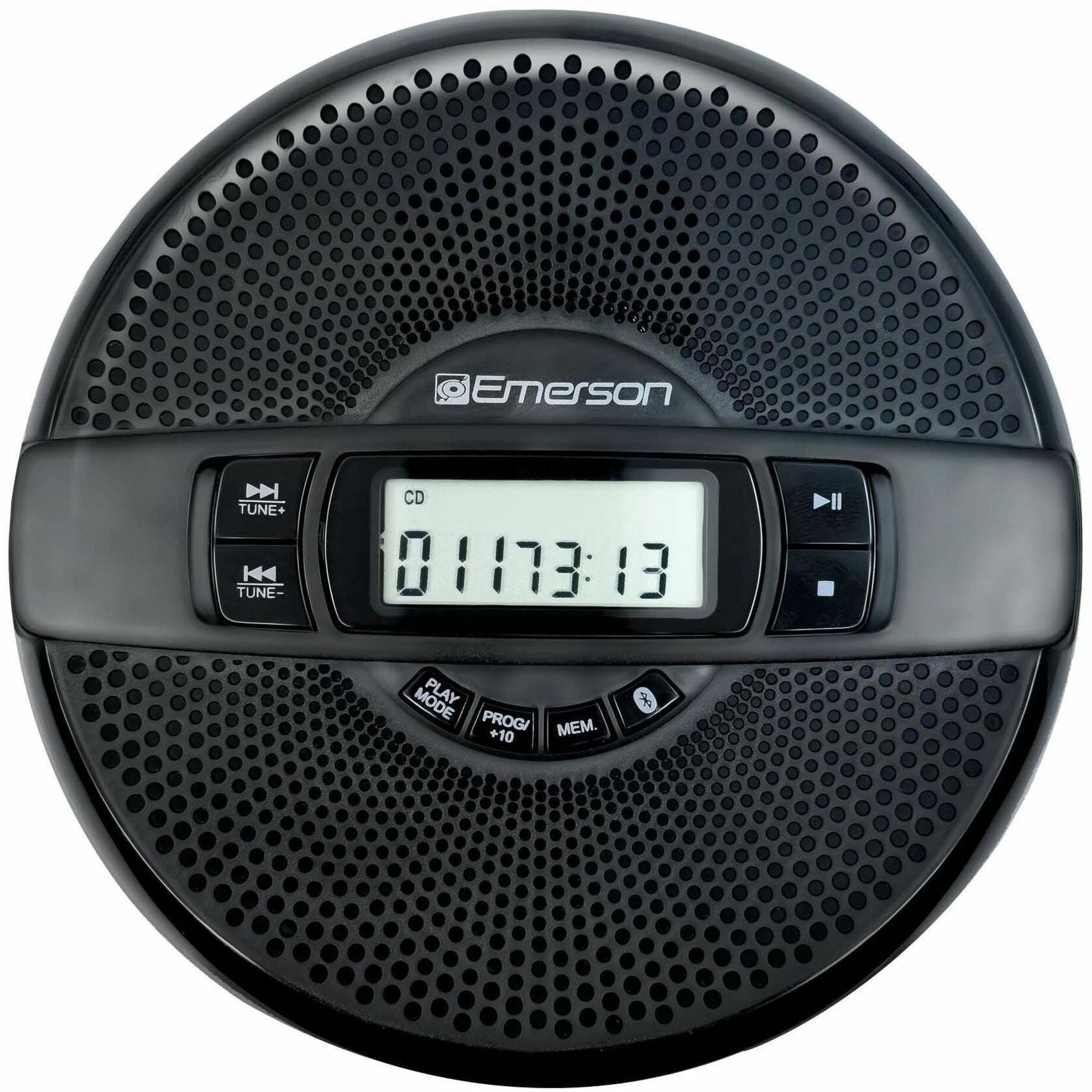 Emerson EPCD-2000 Portable Bluetooth CD Player with FM Radio & Speaker, LCD, Headphone Compatible