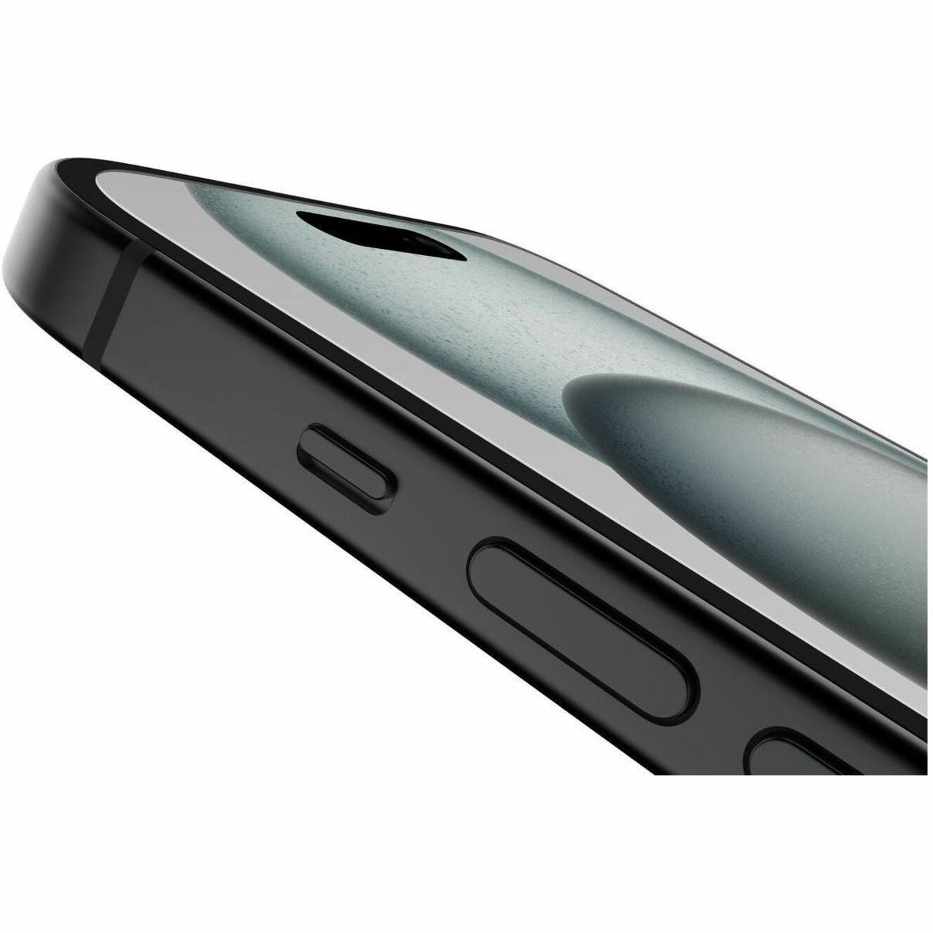 Belkin OVA131ZZ ScreenForce UltraGlass 2 Treated Screen Protector for iPhone 15, Crystal Clear Image, Bubble-free