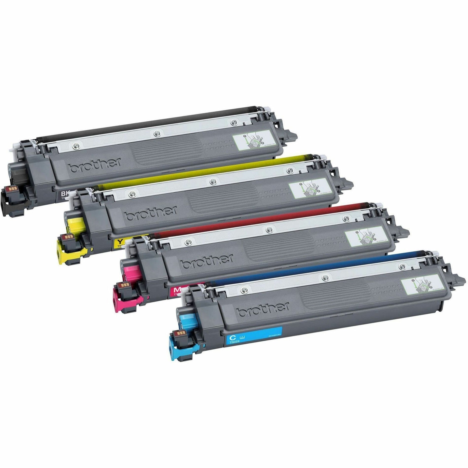 Brother TN2294PK Standard Yield Toner Cartridge 4-pack, Compatible with Brother Printers