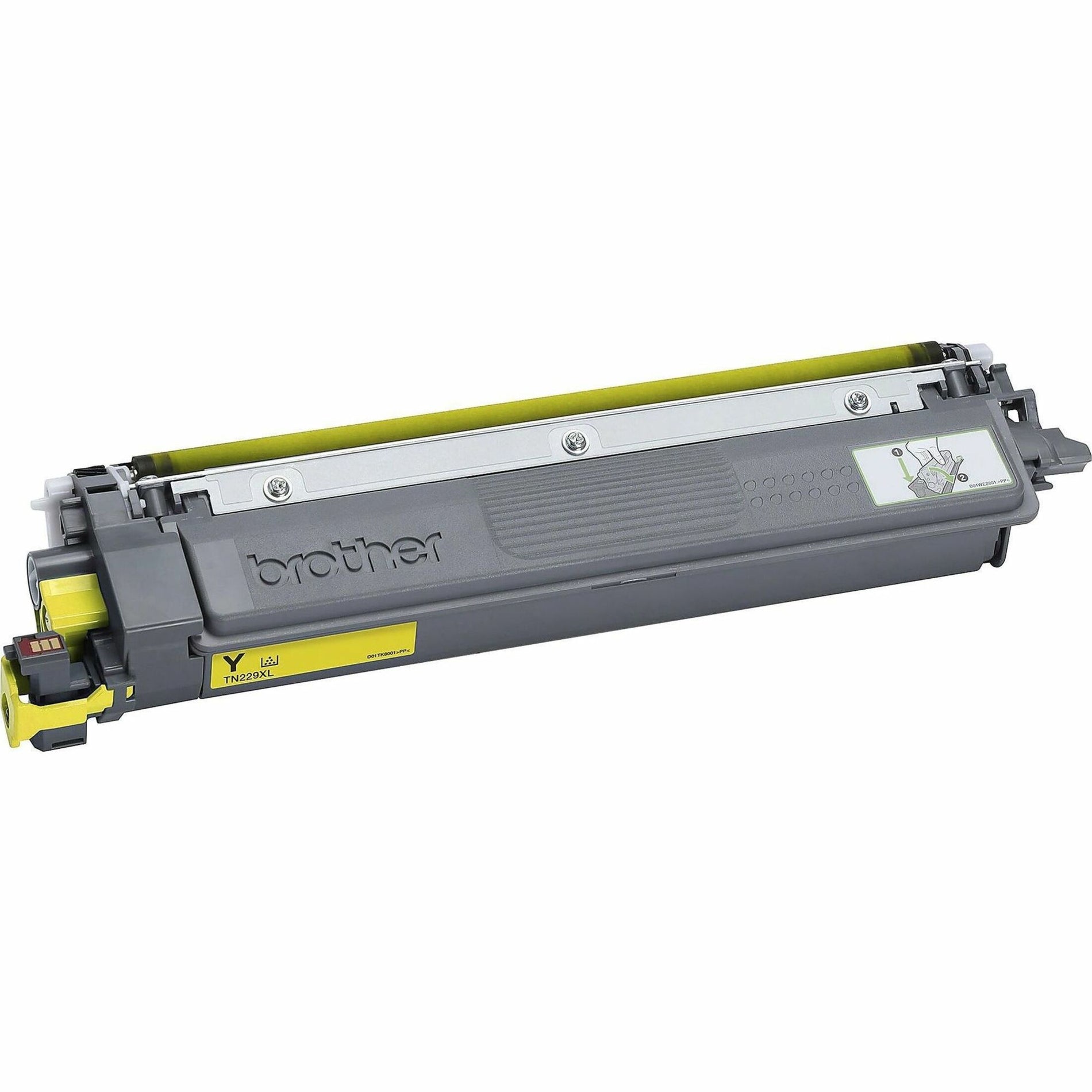 Brother TN229XLY High-yield Yellow Toner Cartridge - Genuine Brother Cartridge for HL-L3220CDW, HL-L3280CDW, and More