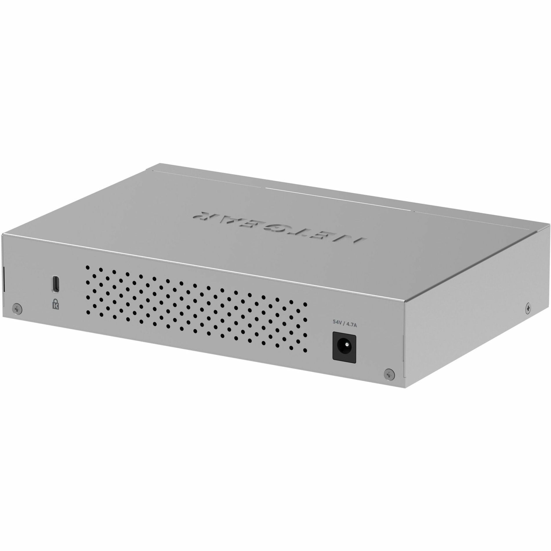 Netgear MS108TUP-100NAS Smart Ethernet Switch, 8 Network Ports, 2.5 Gigabit Ethernet, Fanless, Manageable