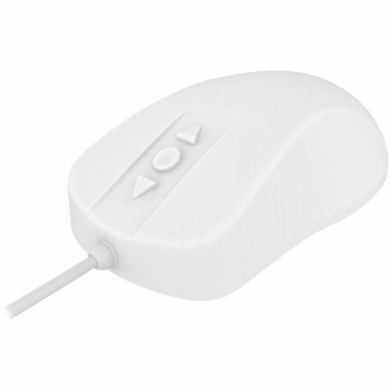 Active Key AK-PMH12OB-US-W AK-PMH12 Mouse, Ergonomic Fit, Optical, 5 Buttons, White