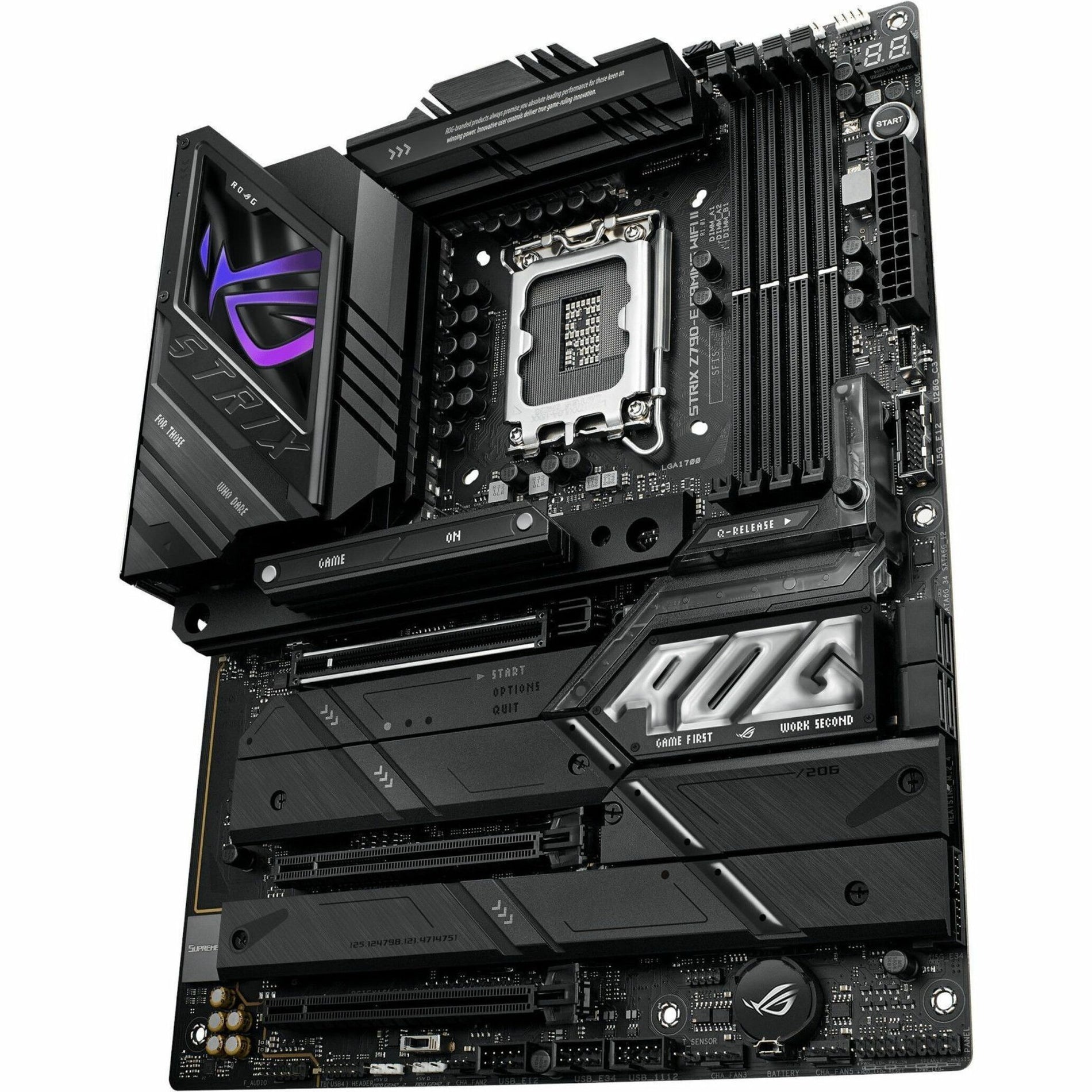 Asus ROG ROG STRIX Z790-E GAMING WIFI II Strix Z790-E GAMING WIFI II Gaming Desktop Motherboard - Intel Z790 Chipset, Socket LGA-1700, ATX