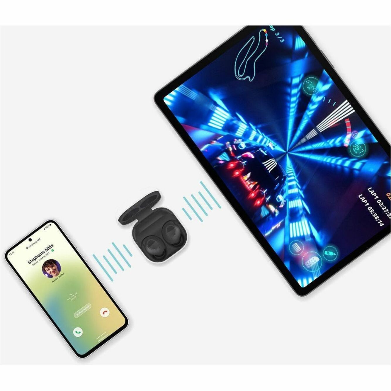 Samsung Galaxy Buds2 Pro, Graphite - Stereo - True Wireless - Bluetooth -  Earbud - Binaural - In-ear - Noise Canceling - Graphite 
