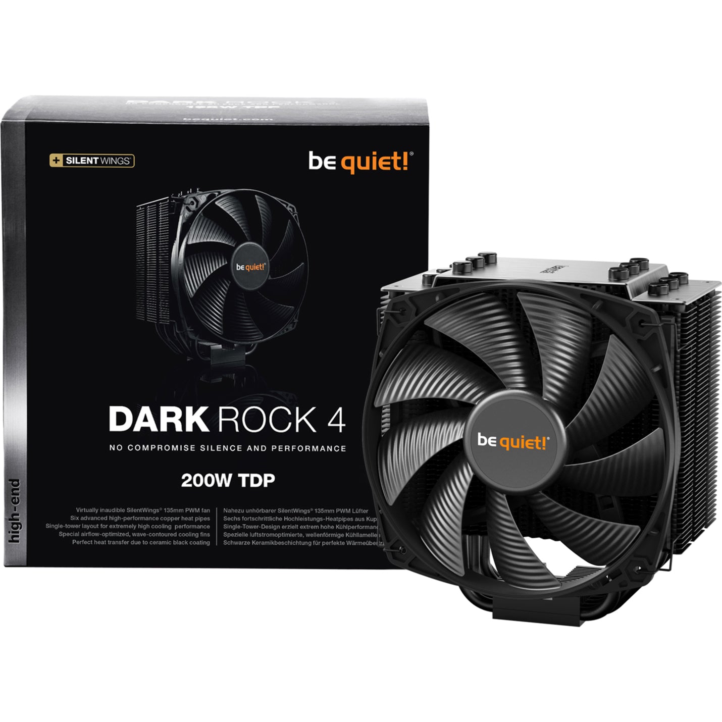 Be quiet! Dark Rock 4 CPU Cooler