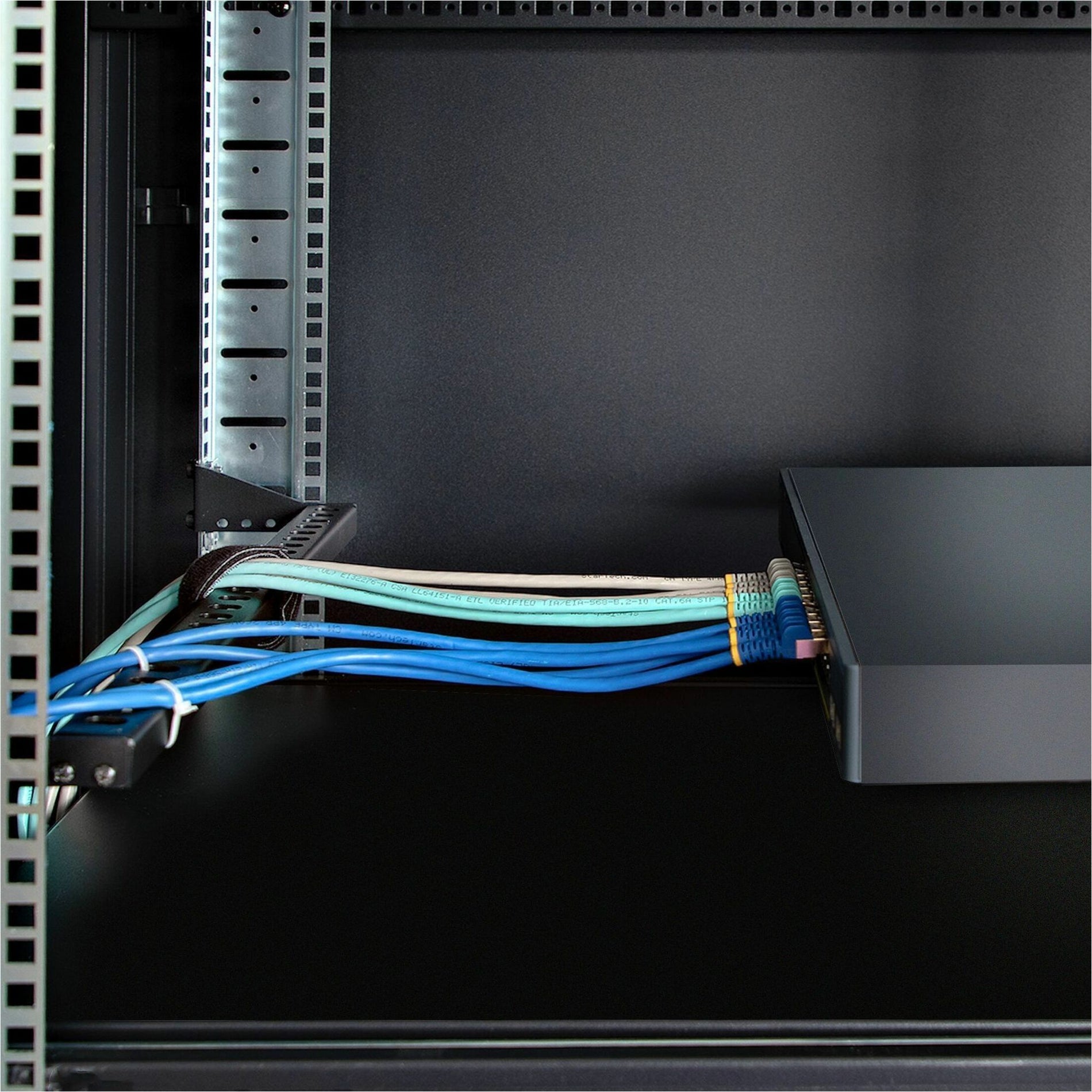 Cable Organizer 6ft. Vertical Finger - Rack Cable Management, Server Rack  Accessories