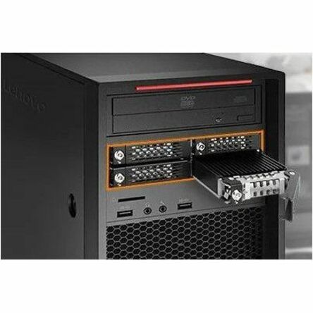 Icy Dock MB720MK-B V3 4 Bay M.2 NVMe SSD PCIe 4.0 Mobile Rack Enclosure for External 5.25" Drive Bay, 5 Year Warranty, RoHS Certified