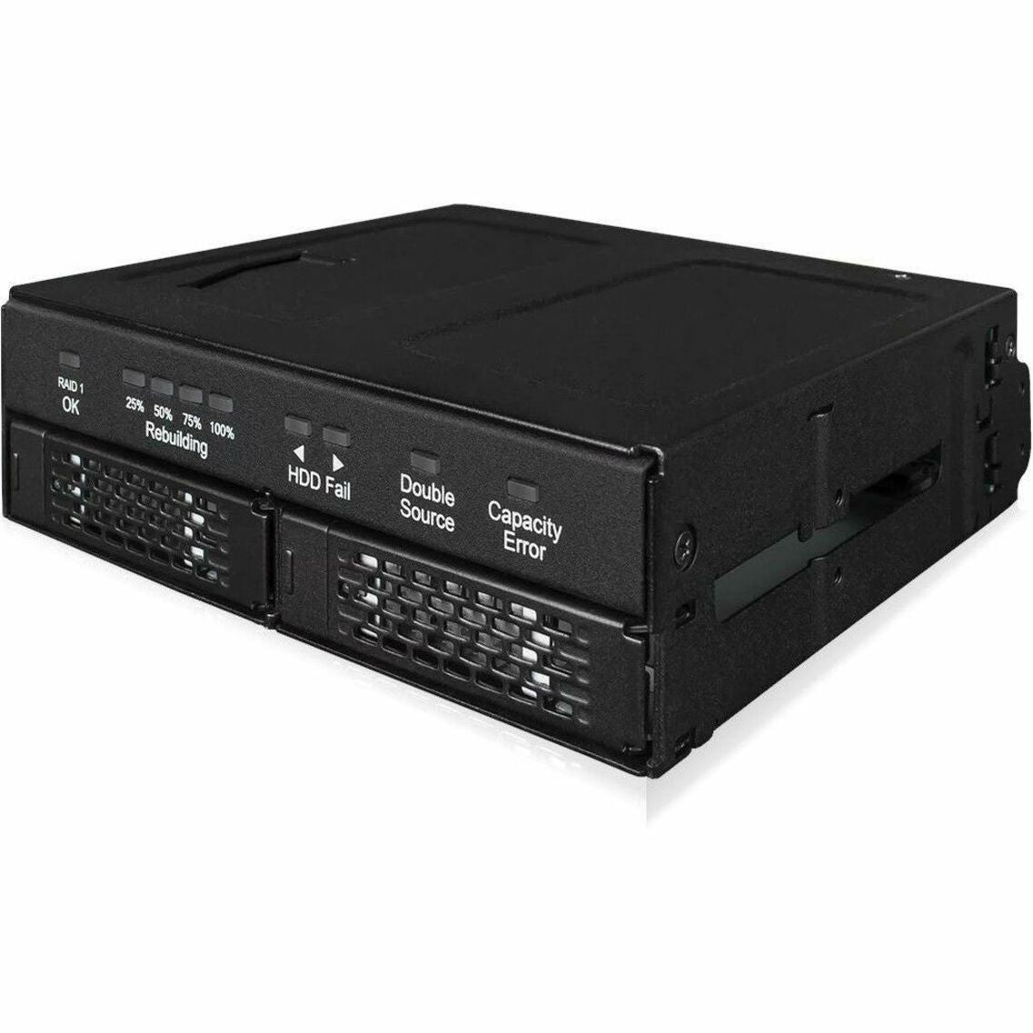Icy Dock MB902SPR-B R1 ToughArmor RAID MB902SPR-B, DAS Storage System, 6 Gbit/s, 2 Hard Drives Supported