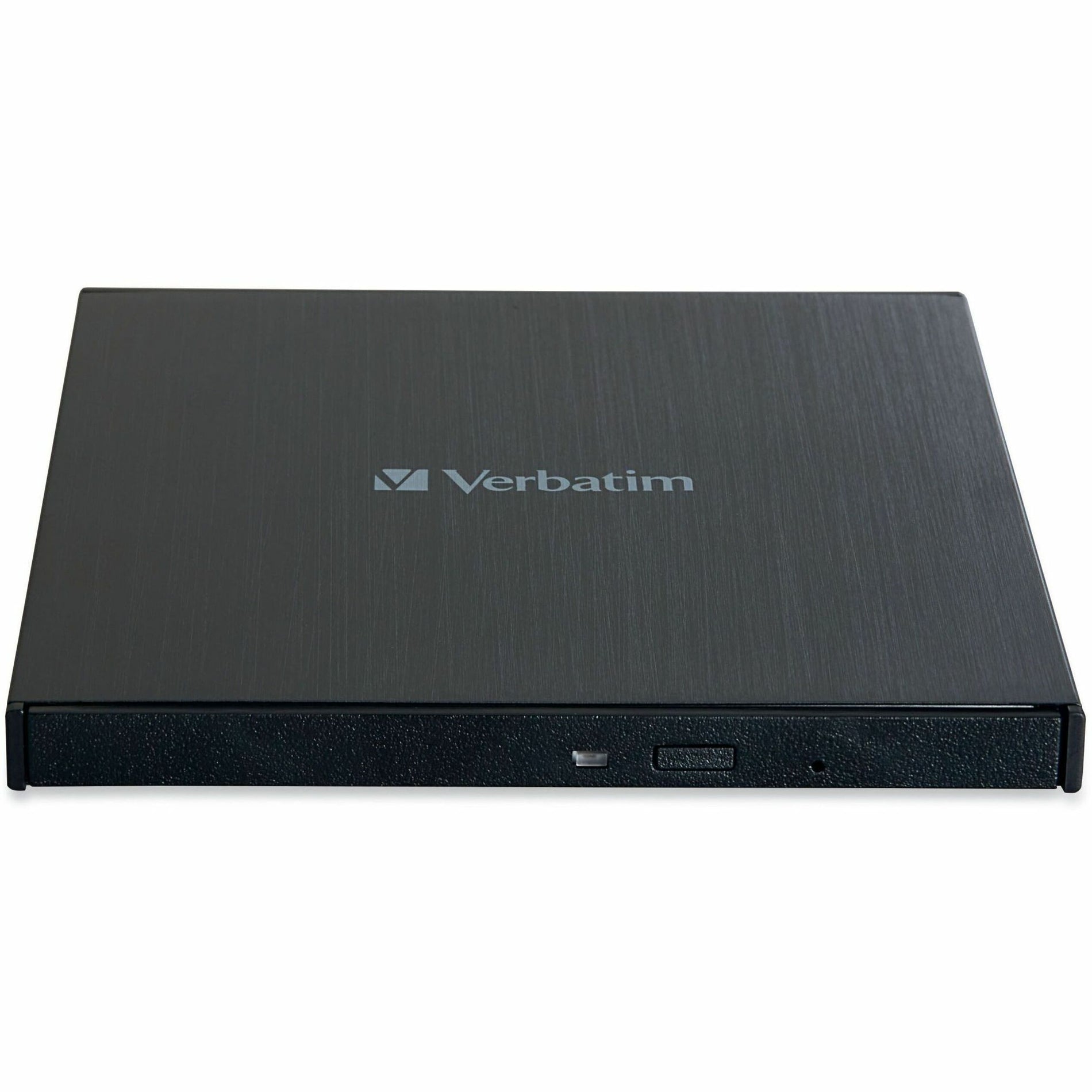 Verbatim 43890 External Slimline Blu-ray Writer, USB 3.2 Gen 1, 6x BD Write Speed