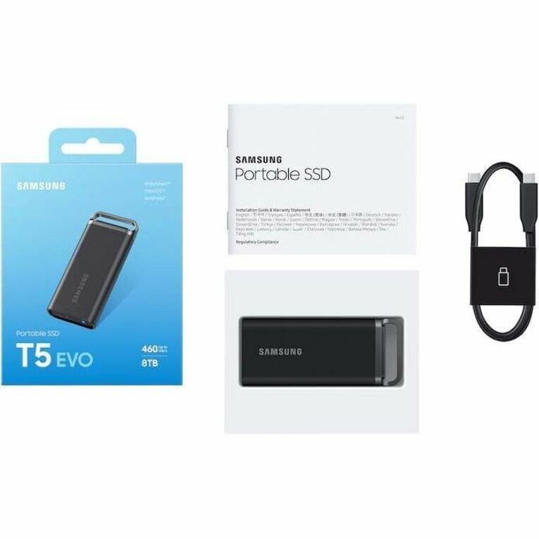  SAMSUNG SSD T7 Portable External Solid State Drive 2TB, USB 3.2  Gen 2, Reliable Storage for Gaming, Students, Professionals, MU-PC2T0T/AM,  Gray : Electronics