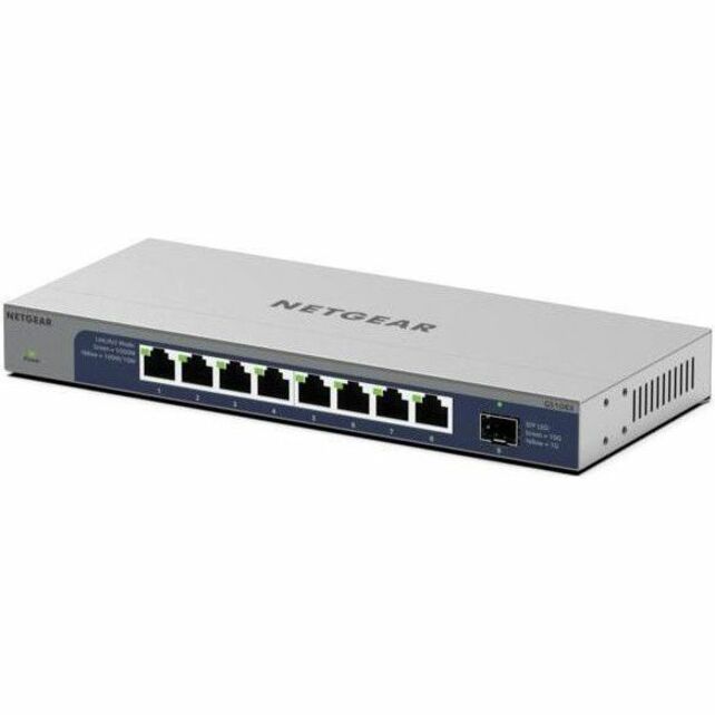 Netgear GS108X-100NAS 8-port Gigabit Switch with 10 Gigabit SFP+ Uplink, Home Network, Business, Network