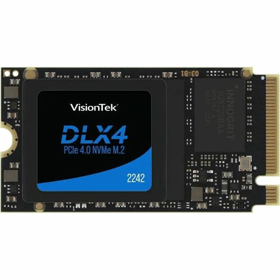 VisionTek 901703 DLX4 2242 M.2 PCIe 4.0 x4 SSD (NVMe) Opal 2.0 SED 1TB High Performance Solid State Drive 