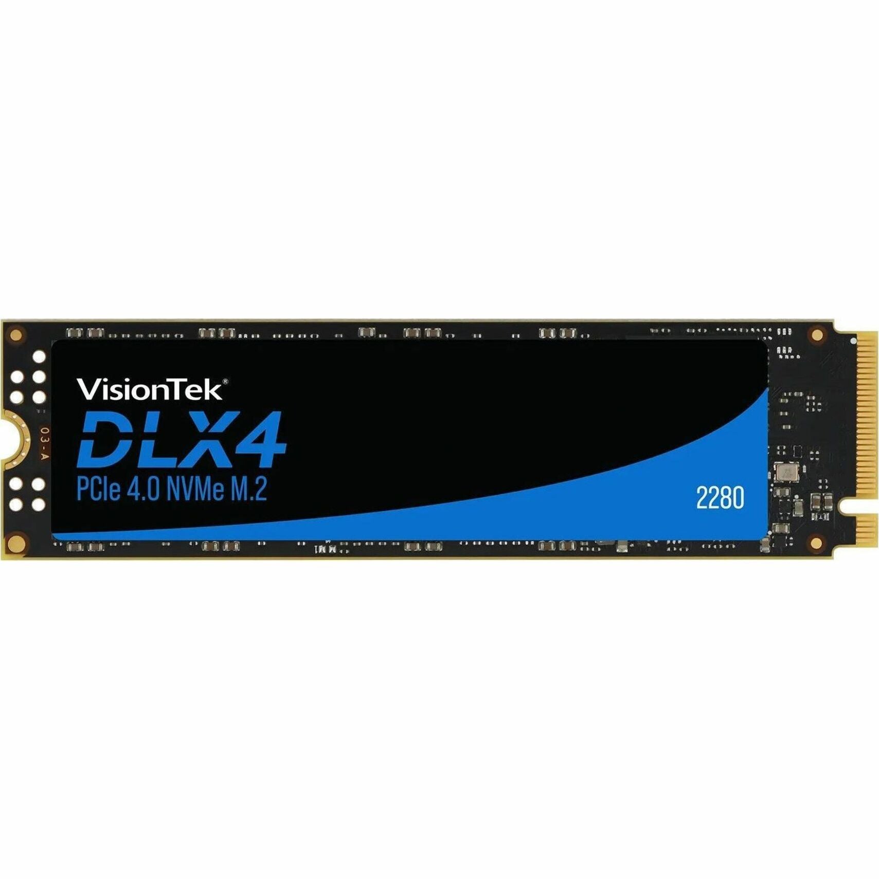 VisionTek 901706 DLX4 M.2 PCIe 4.0 x4 SSD (NVMe) Opal 2.0 Self-Encrypting Drive, 1TB, High-Speed Performance