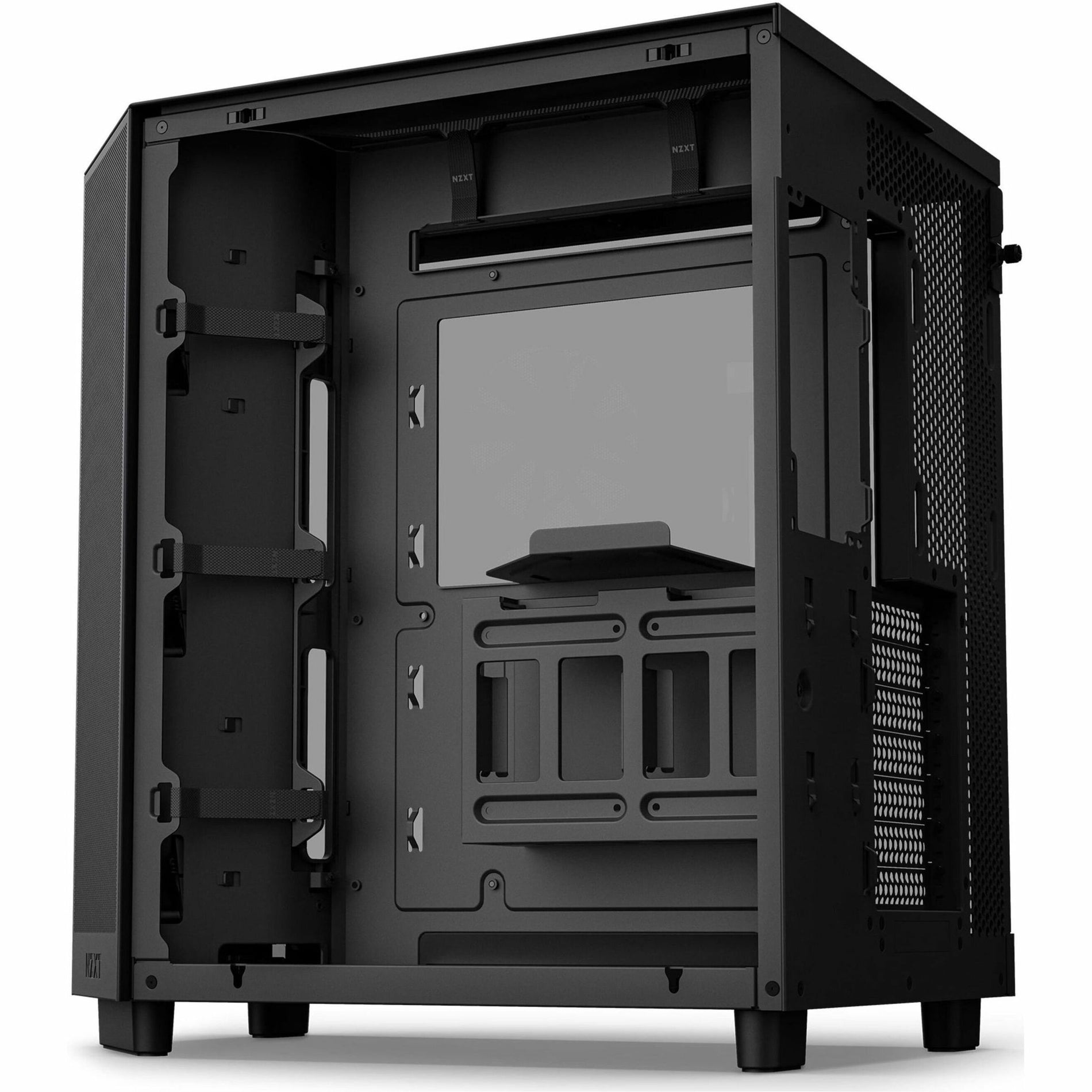 NZXT H6 Flow Compact Dual-Chamber Mid-Tower Airflow Case (CC-H61FB-01) –  Network Hardwares