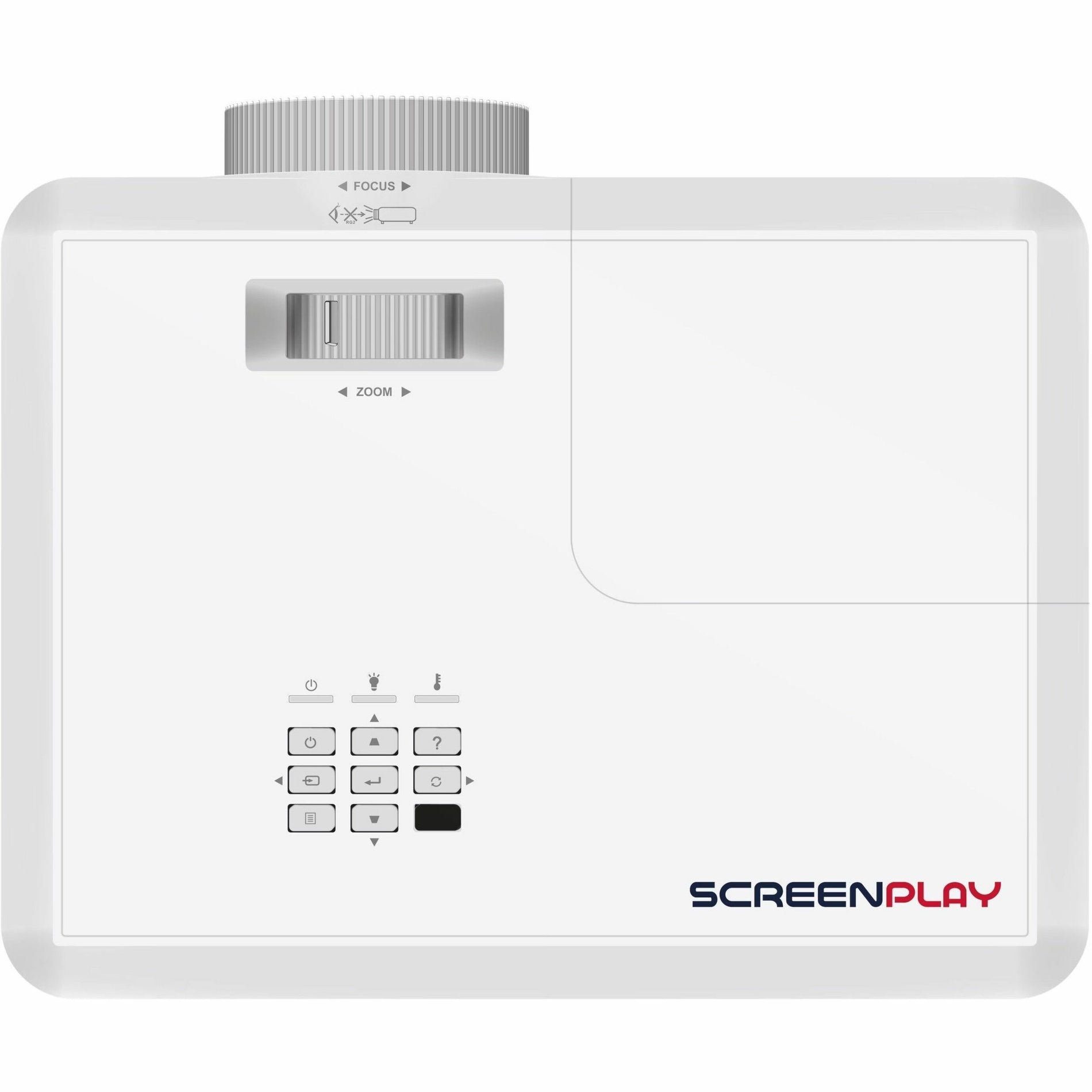 InFocus SP226 ScreenPlay Genesis II DLP Projector, WXGA, 4000 lm, 3D, Portable
