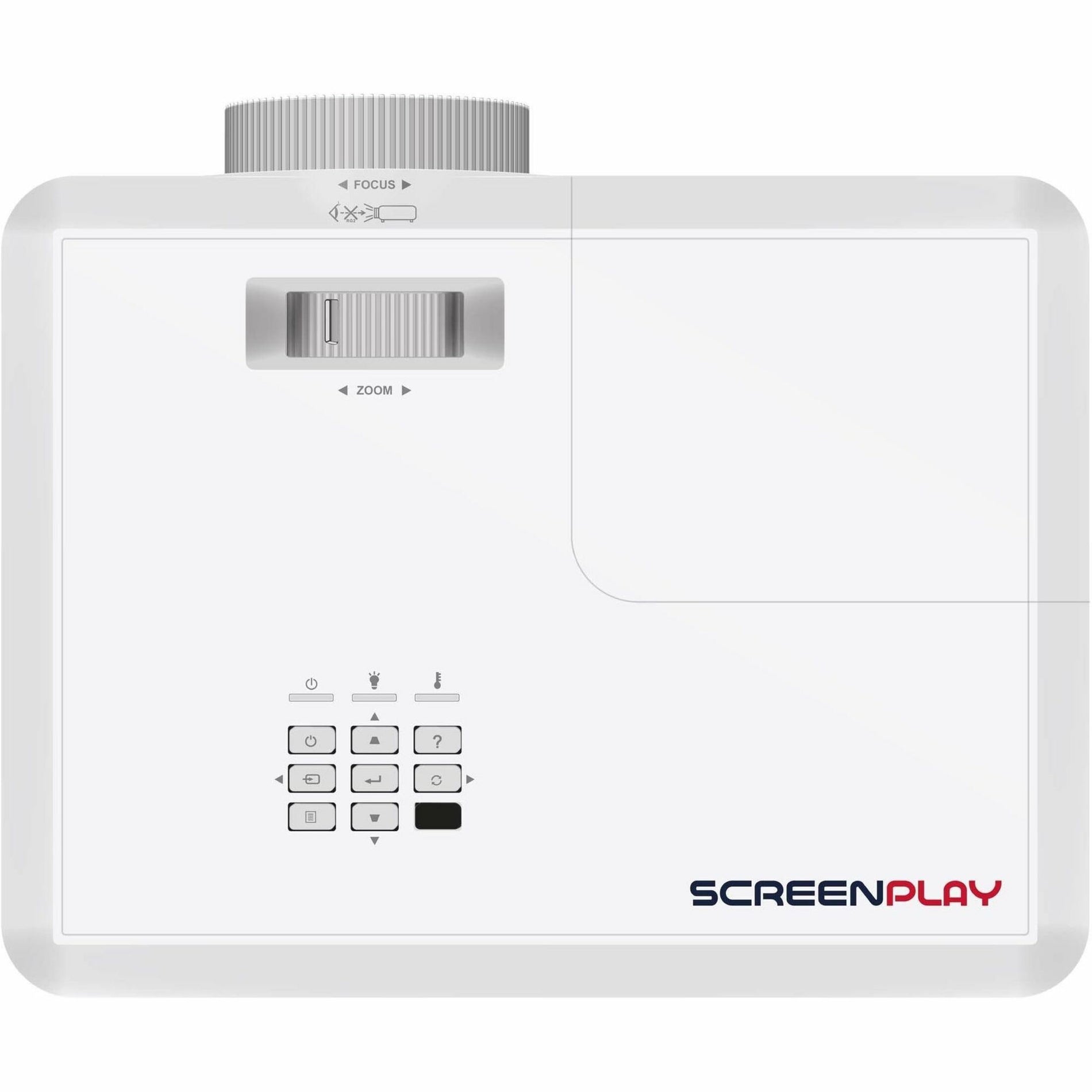 InFocus SP124 ScreenPlay Genesis I DLP Projector, Portable, XGA, 4000 lm, 3D
