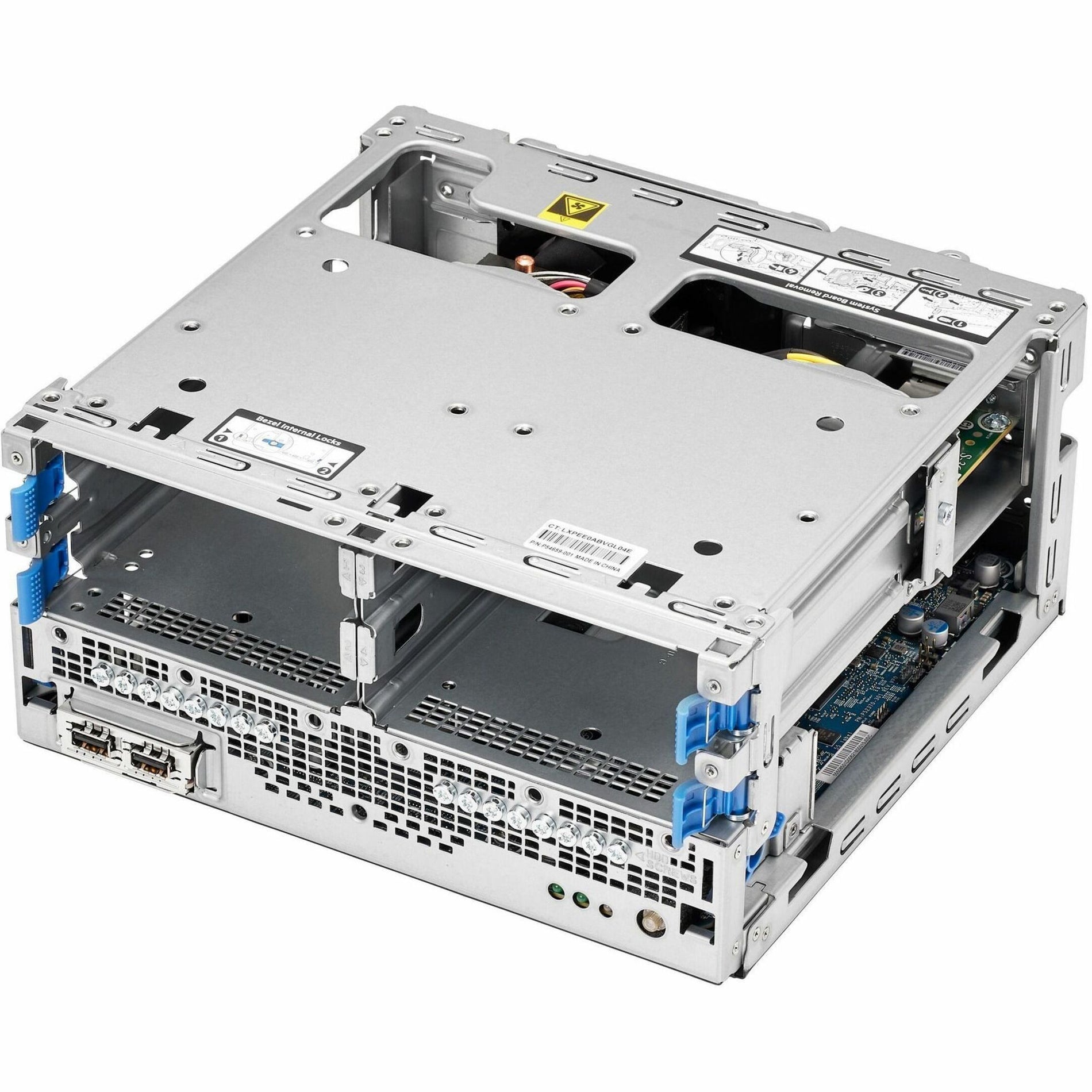 HPE P69101-005 ProLiant MicroServer Gen10 Plus v2 Ultra Micro Tower Server, Intel Xeon E-2314 2.80 GHz, 16 GB RAM, Serial ATA Controller