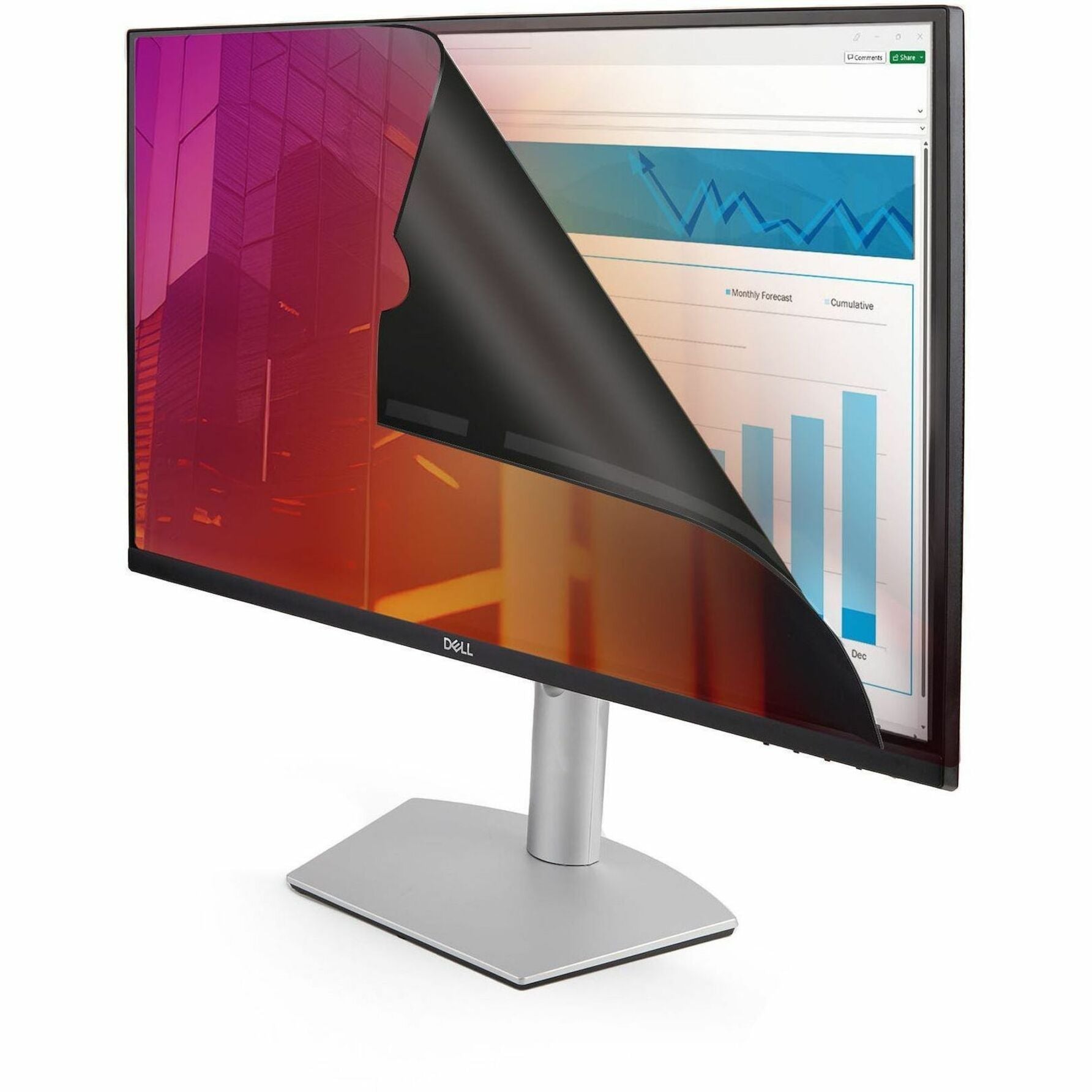 StarTech.com 2769G-PRIVACY-SCREEN Privacy Screen Filter, Limited Viewing Angle, Eyesight Protection, Removable, Residue-free, 27" Display Size Supported